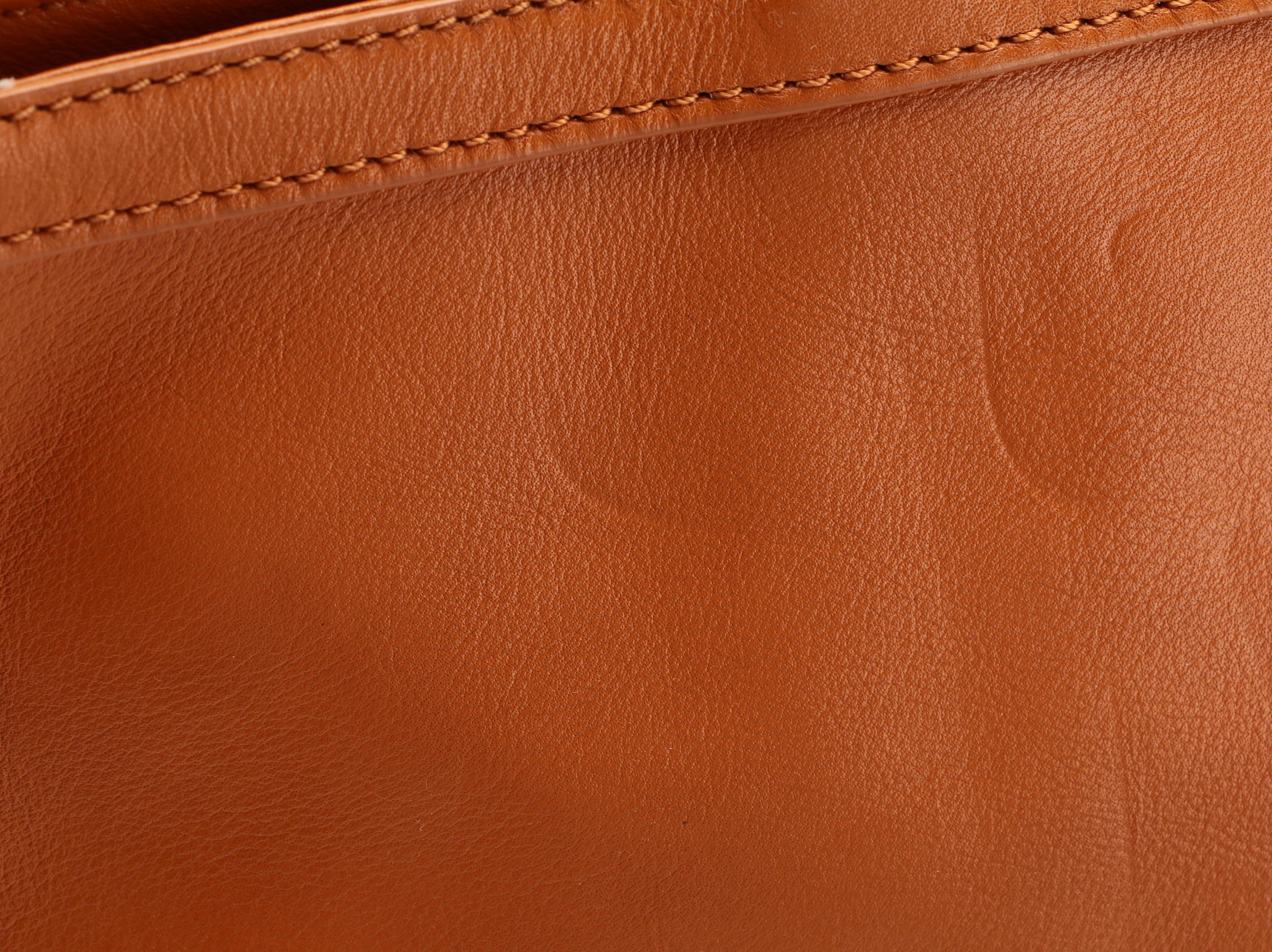 Tory Burch Jenny Shoulder Tote in Tan Leather