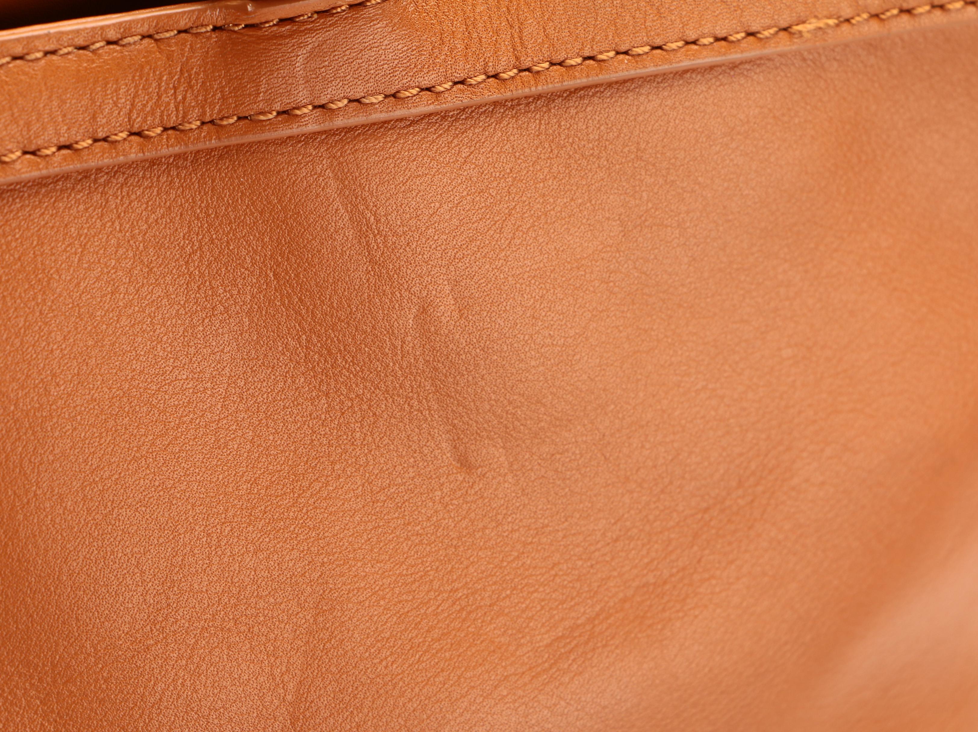 Tory Burch Jenny Shoulder Tote in Tan Leather