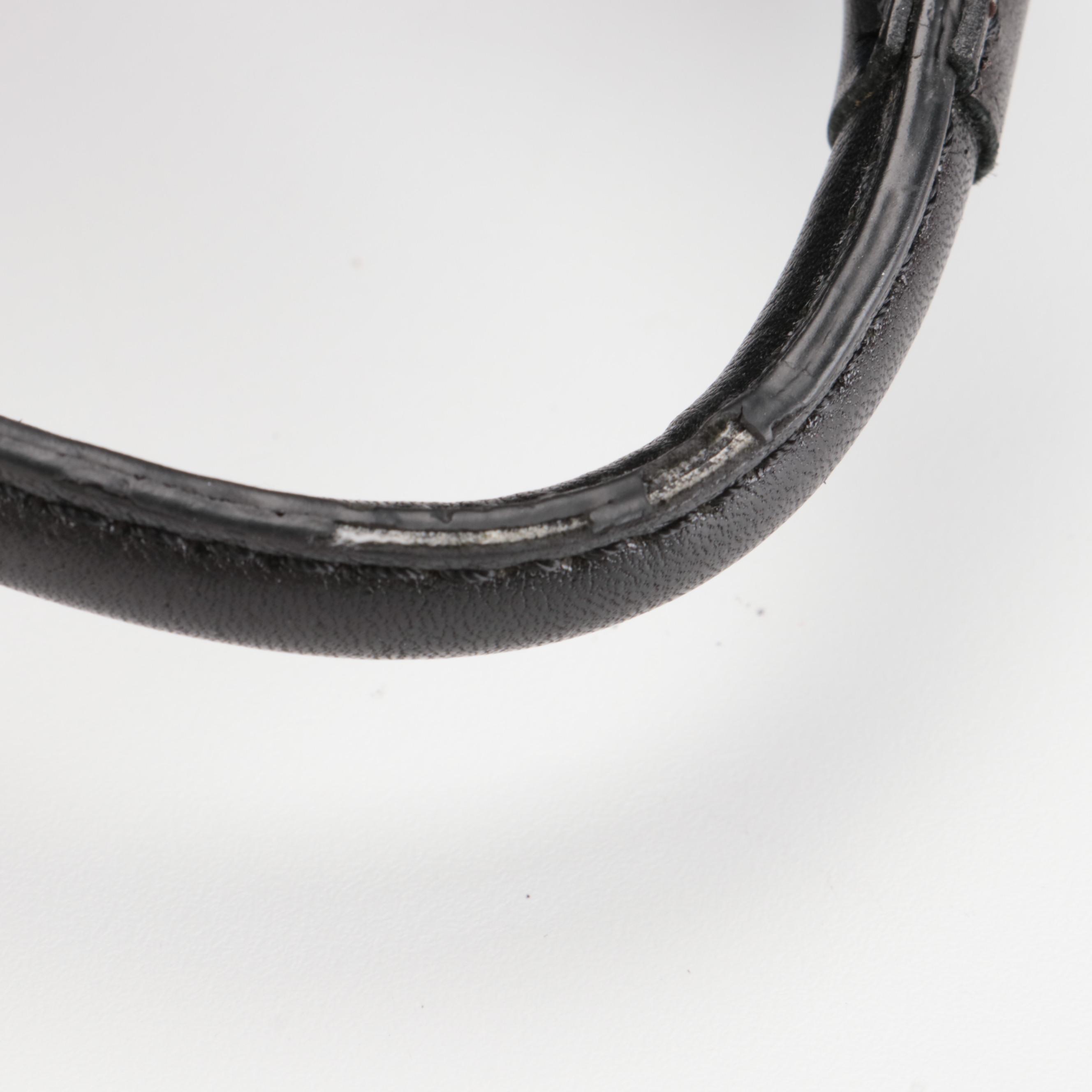 Tory Burch East-West Shoulder Bag in Black Grained Leather