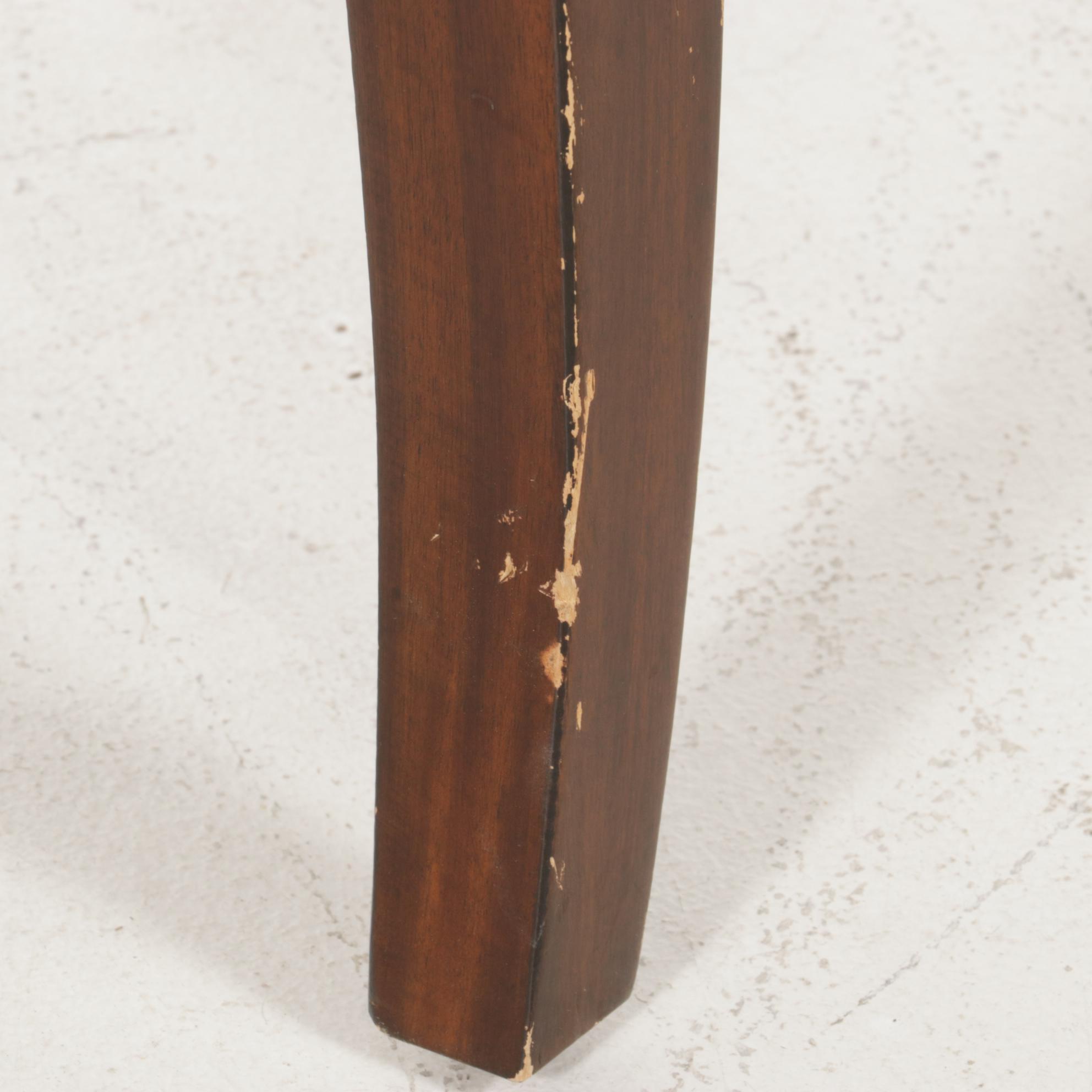 Five Pottery Barn Woven Seagrass Dining Chairs