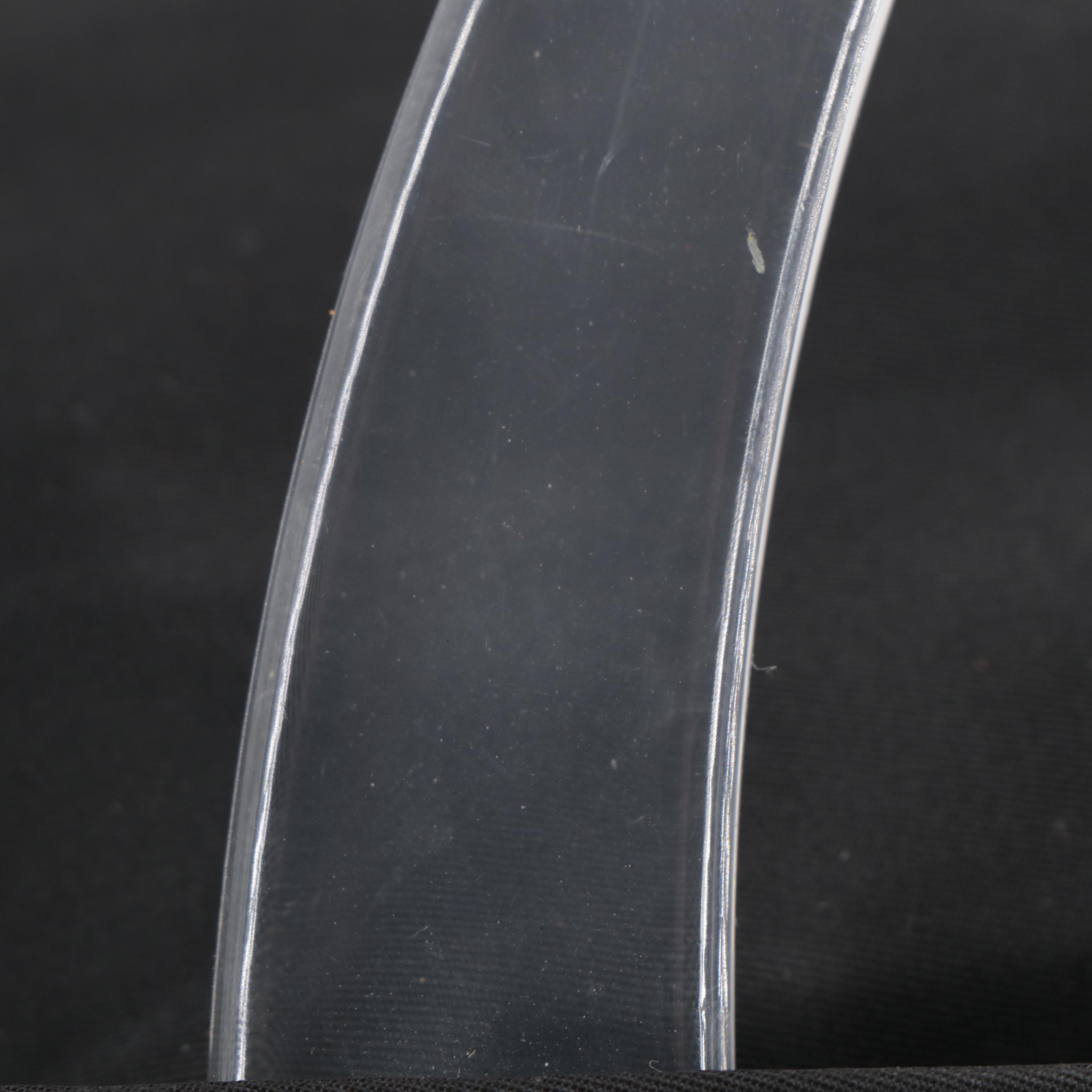 Prada Tote Bag in Black Tessuto Nylon with Transparent Handles