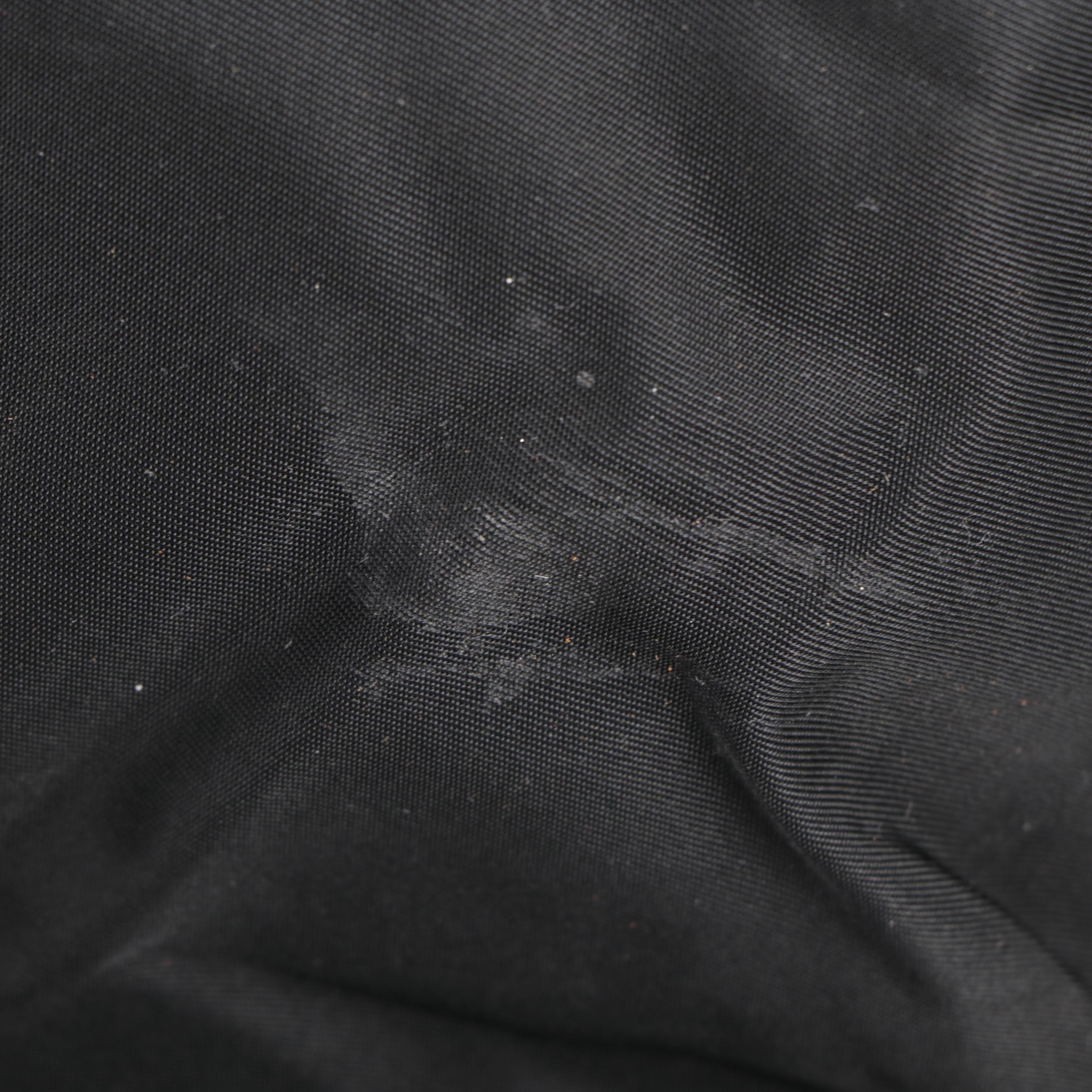 Prada Tote Bag in Black Tessuto Nylon with Transparent Handles