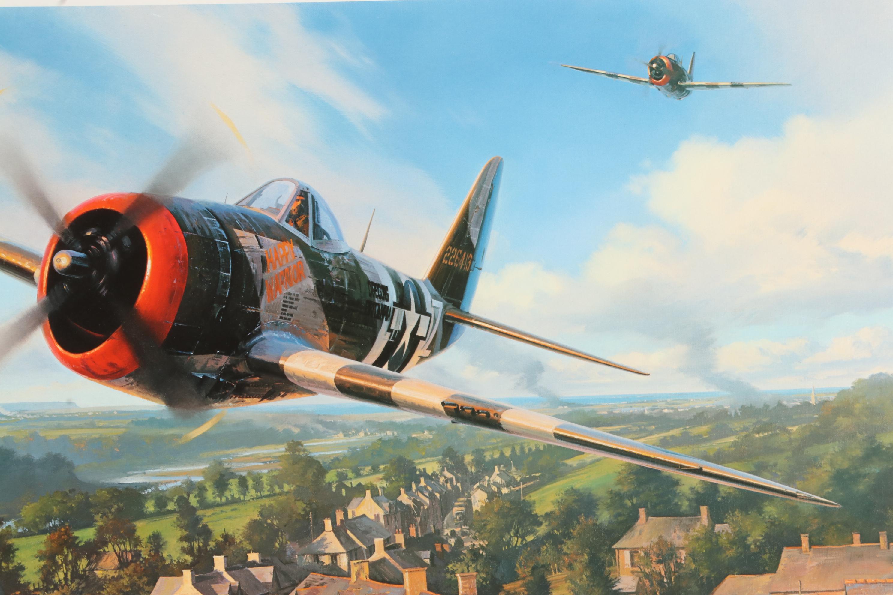 Nicolas Trudgian Offset Lithograph "Advance Into Europe," 1994