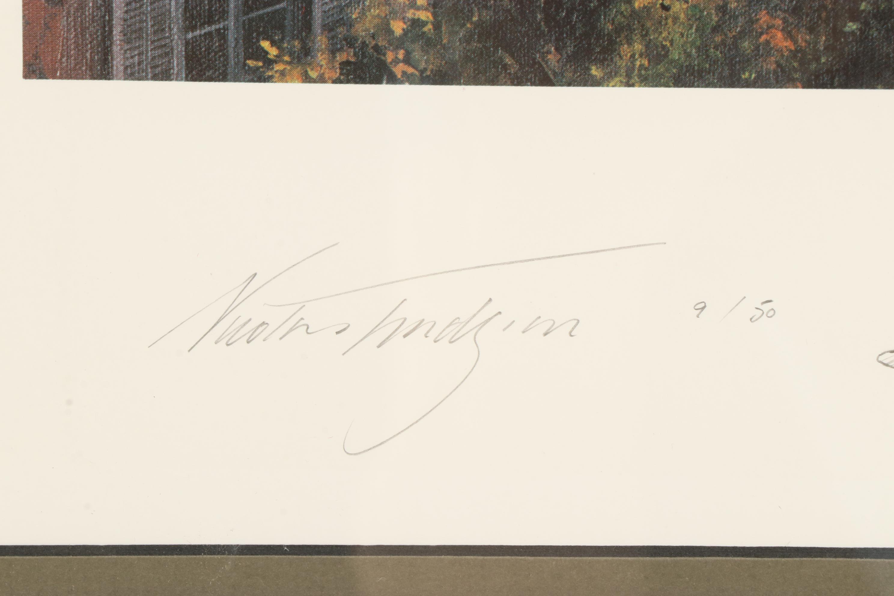 Nicolas Trudgian Offset Lithograph "Advance Into Europe," 1994