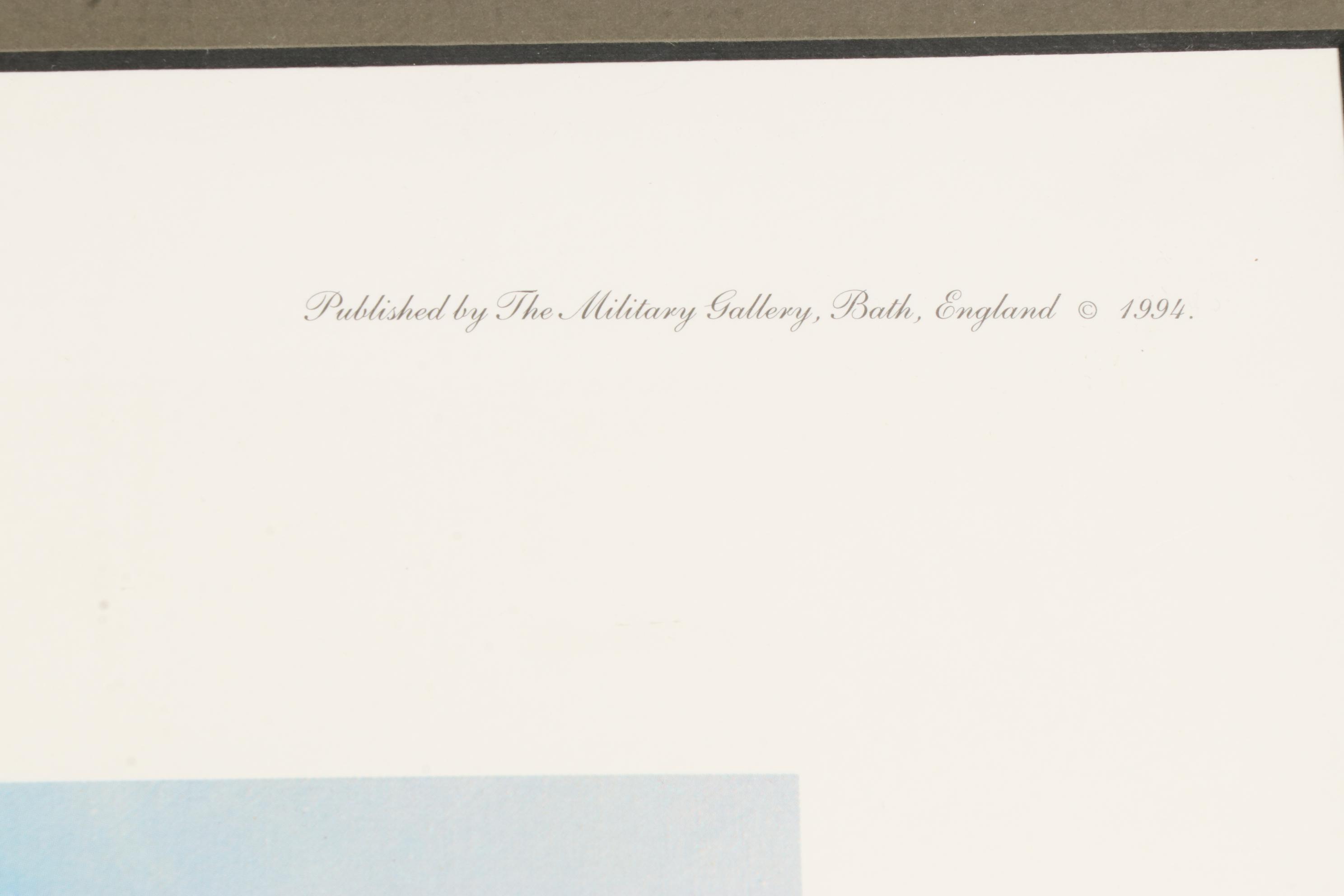 Nicolas Trudgian Offset Lithograph "Advance Into Europe," 1994