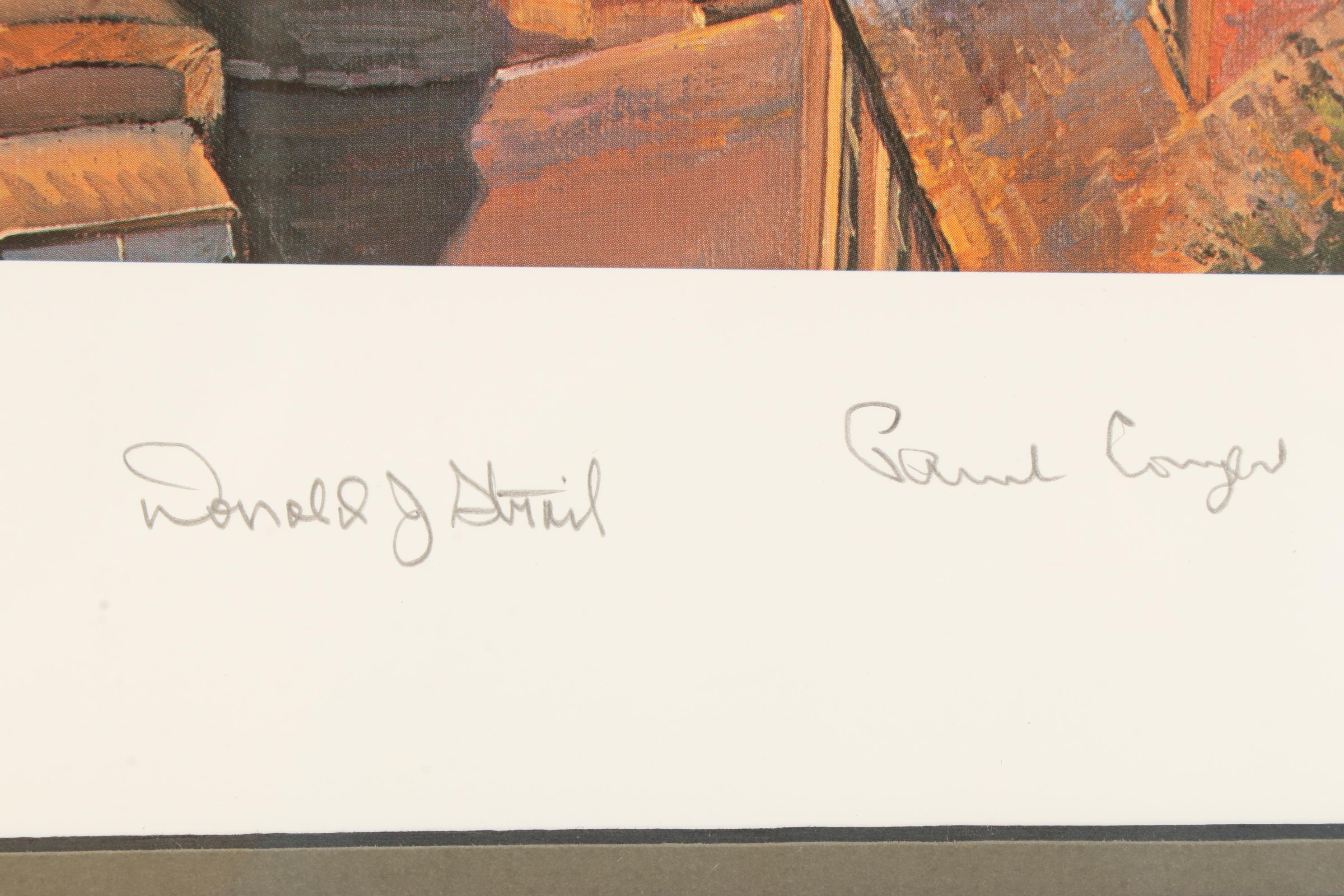 Nicolas Trudgian Offset Lithograph "Advance Into Europe," 1994