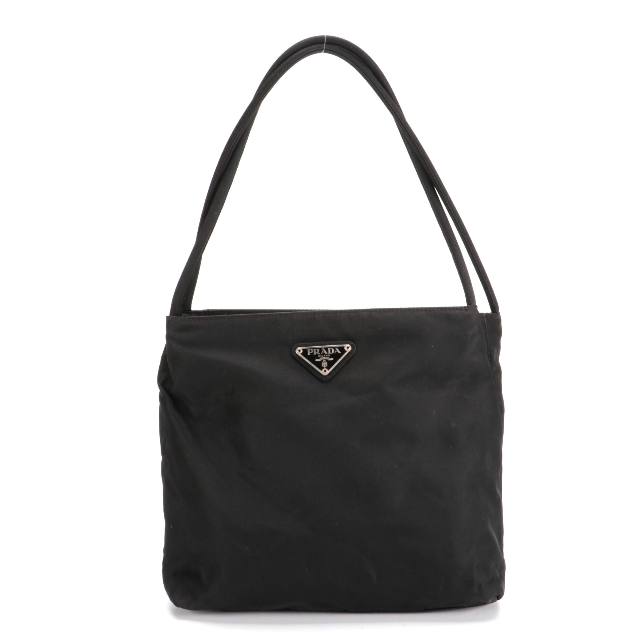 Prada City Tote Shoulder Bag in Black Nylon