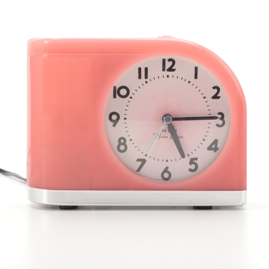 Westclox  "Moonbeam" Mid-Century Modern Alarm Clock