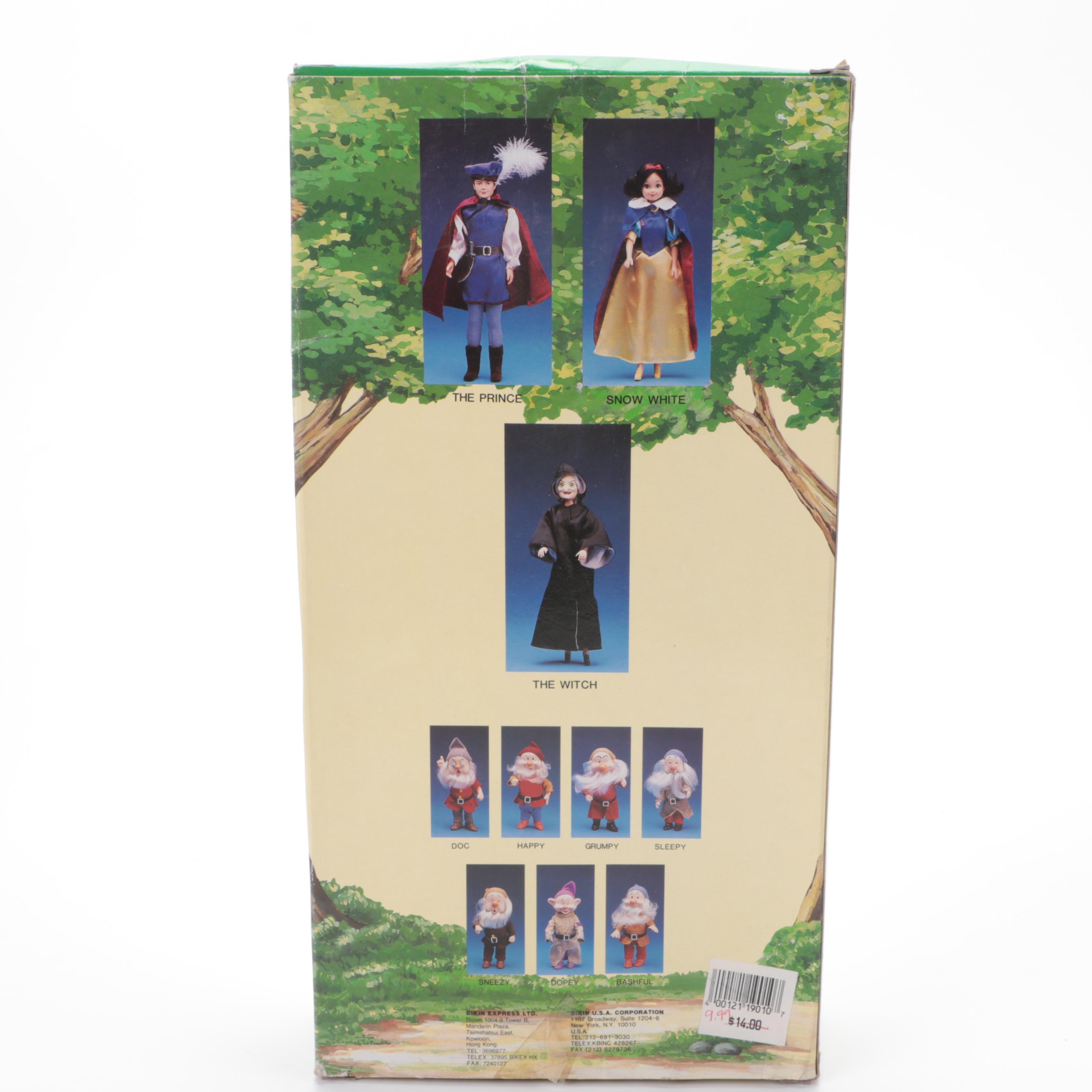 Walt Disney "Sleeping Beauty," "Cinderella," and "Snow White Dolls"