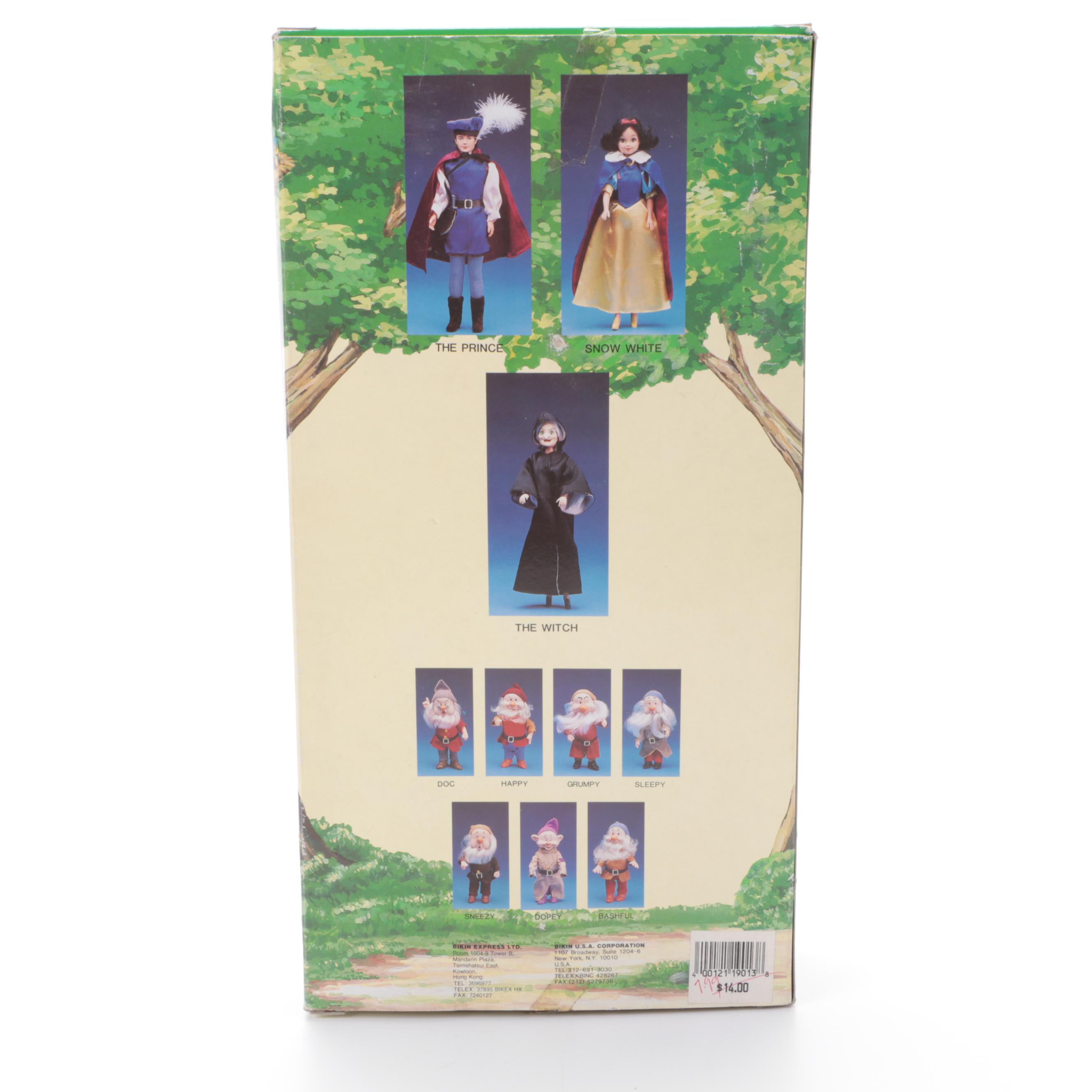 Walt Disney "Sleeping Beauty," "Cinderella," and "Snow White Dolls"