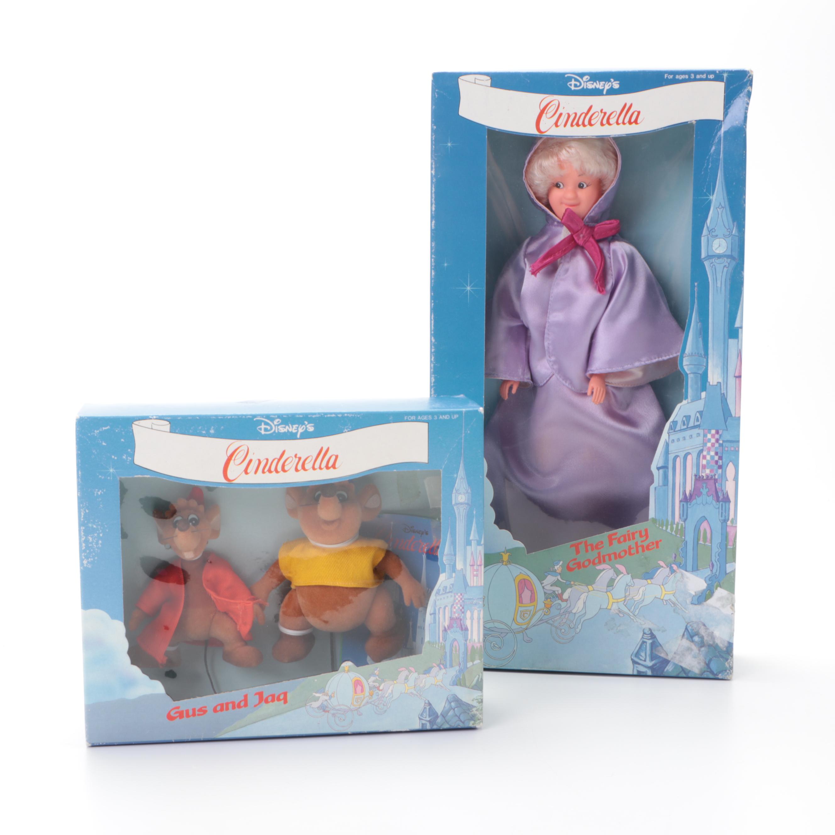 Walt Disney "Sleeping Beauty," "Cinderella," and "Snow White Dolls"