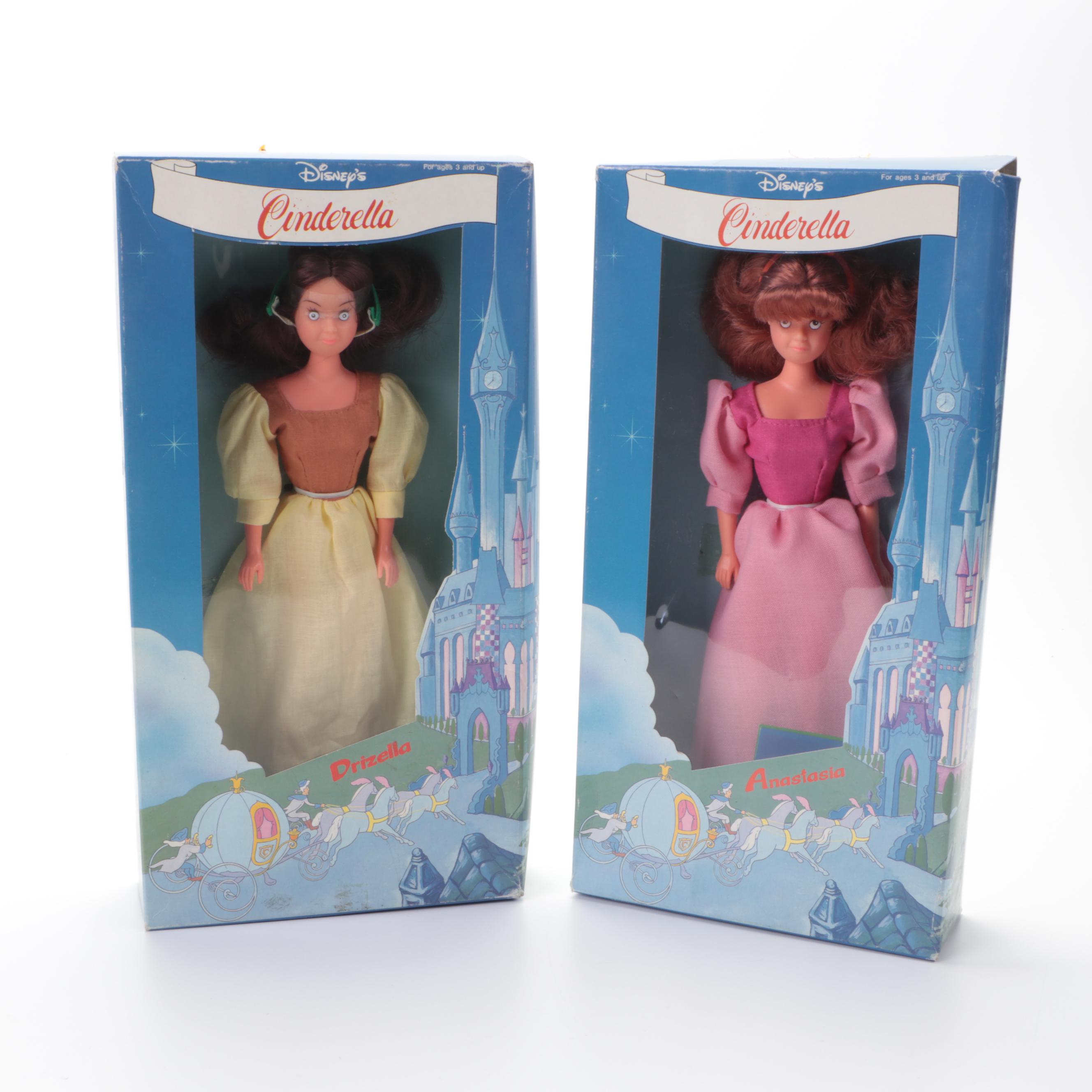 Walt Disney "Sleeping Beauty," "Cinderella," and "Snow White Dolls"