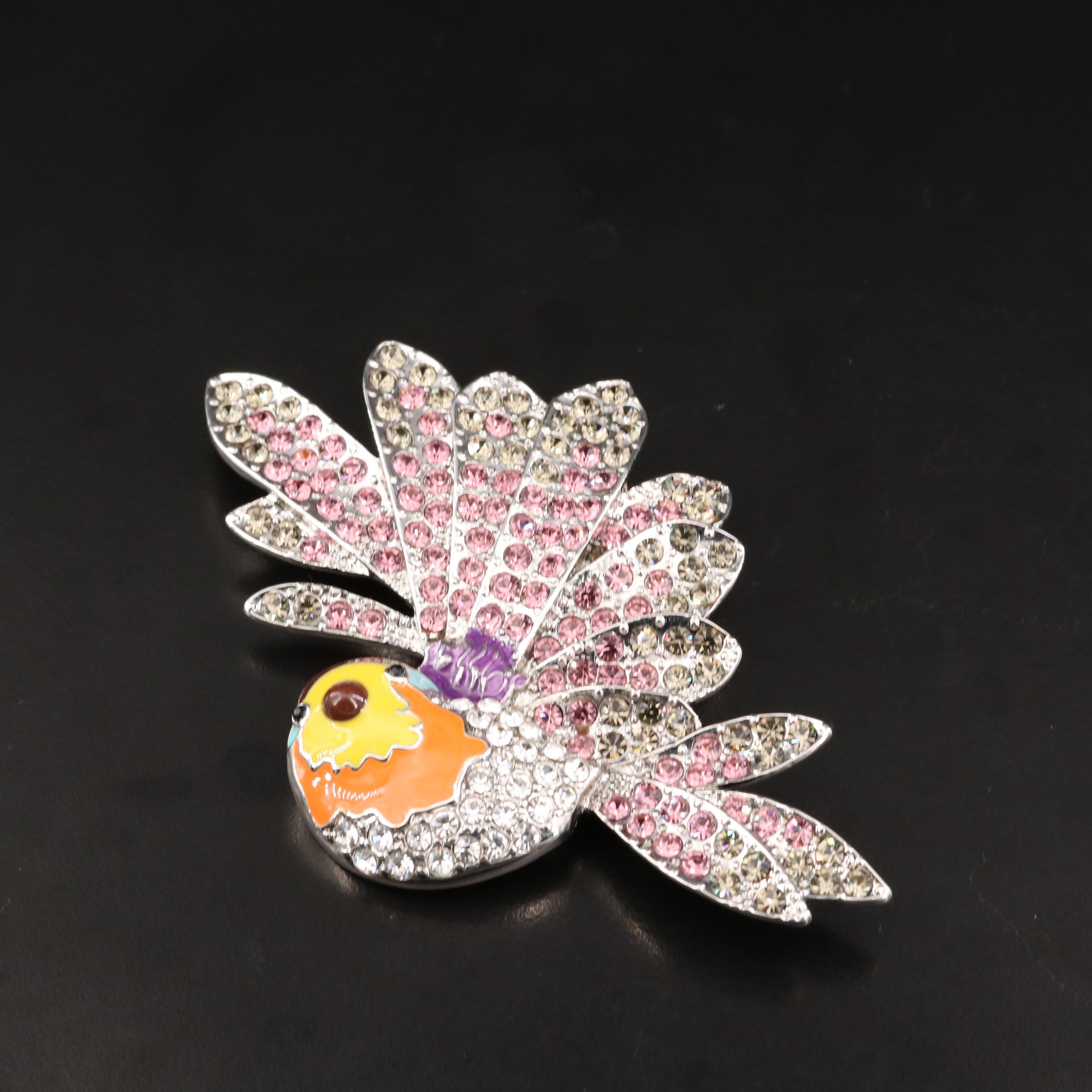 Rara Avis by Iris Apfel Sparrow Brooch