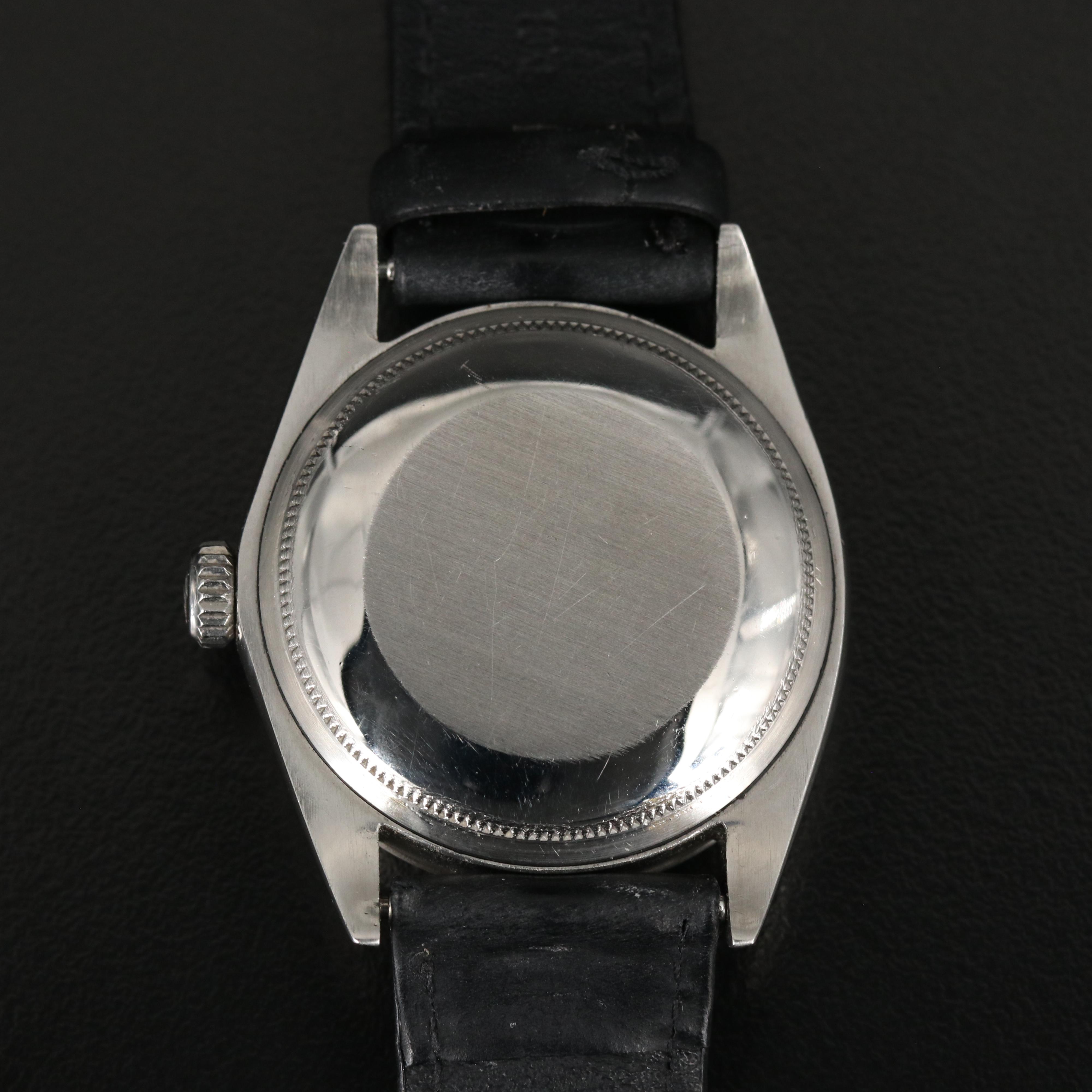 1969 Rolex Date 1500 Stainless Steel Automatic Watch