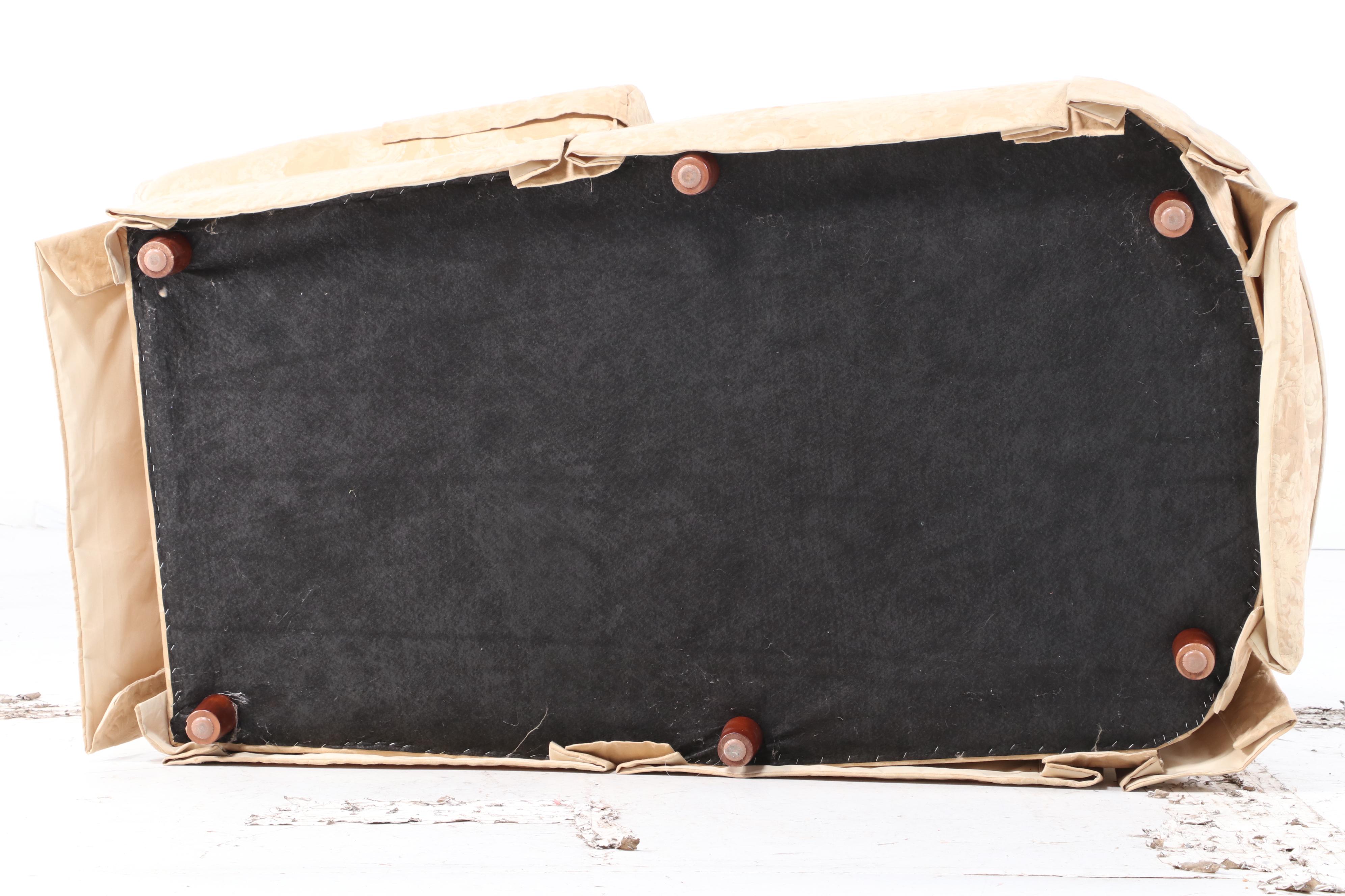 Ethan Allen Custom-Upholstered Chaise Lounge