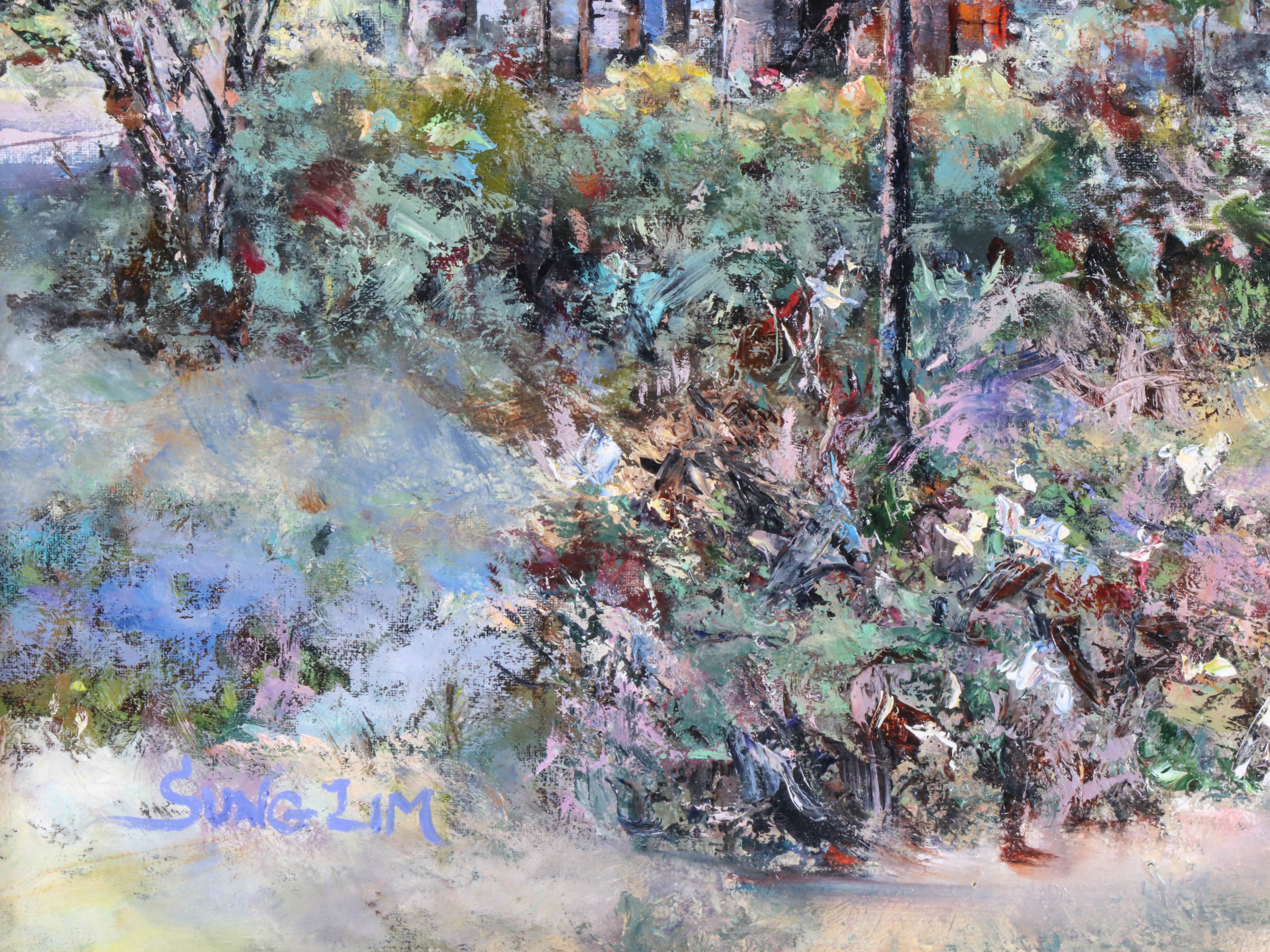 Sung H. Lim Oil Painting "Side by Side Since 1925"