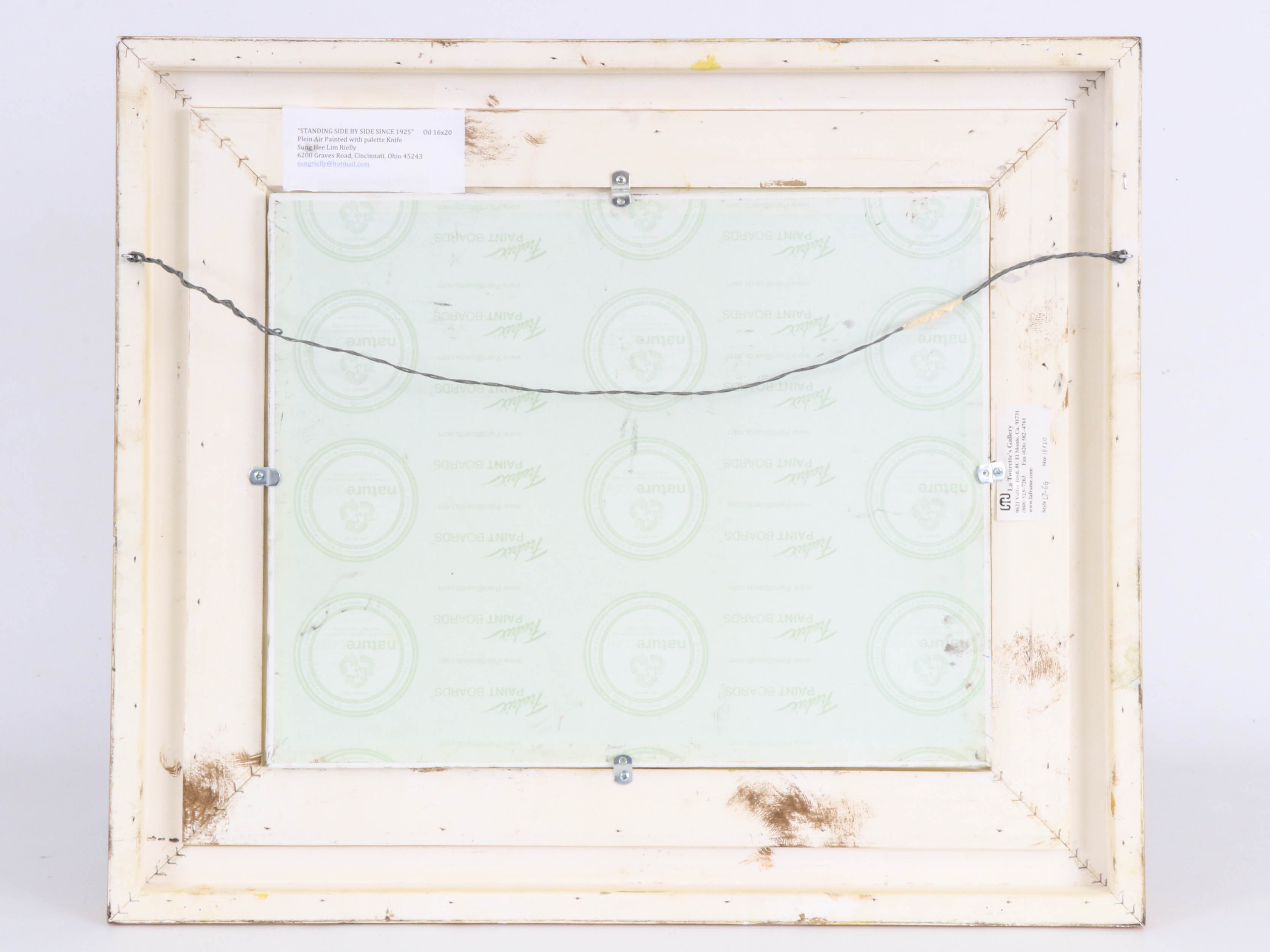 Sung H. Lim Oil Painting "Side by Side Since 1925"