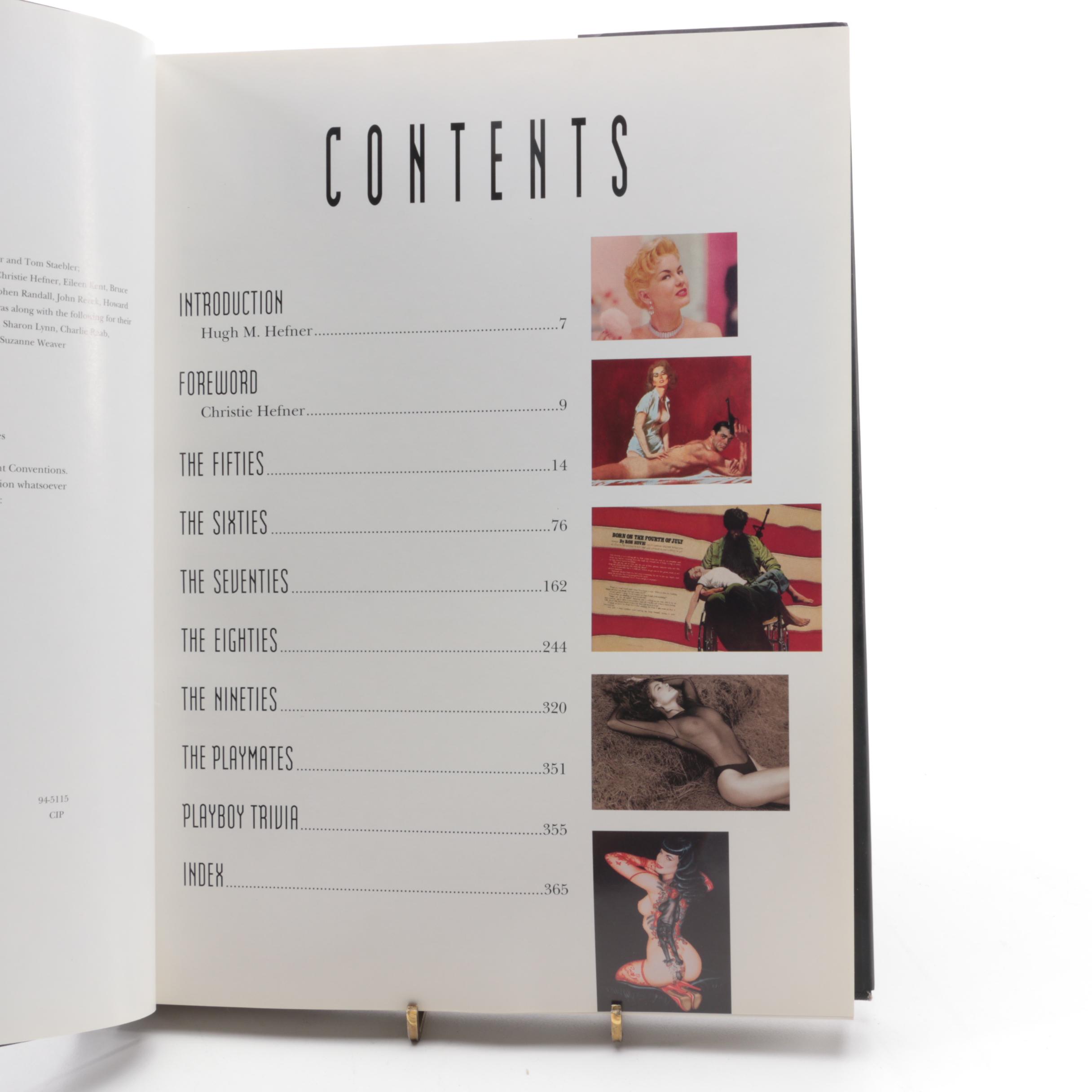 First Edition "The Playmate Book" and More Playboy Photography and History Books