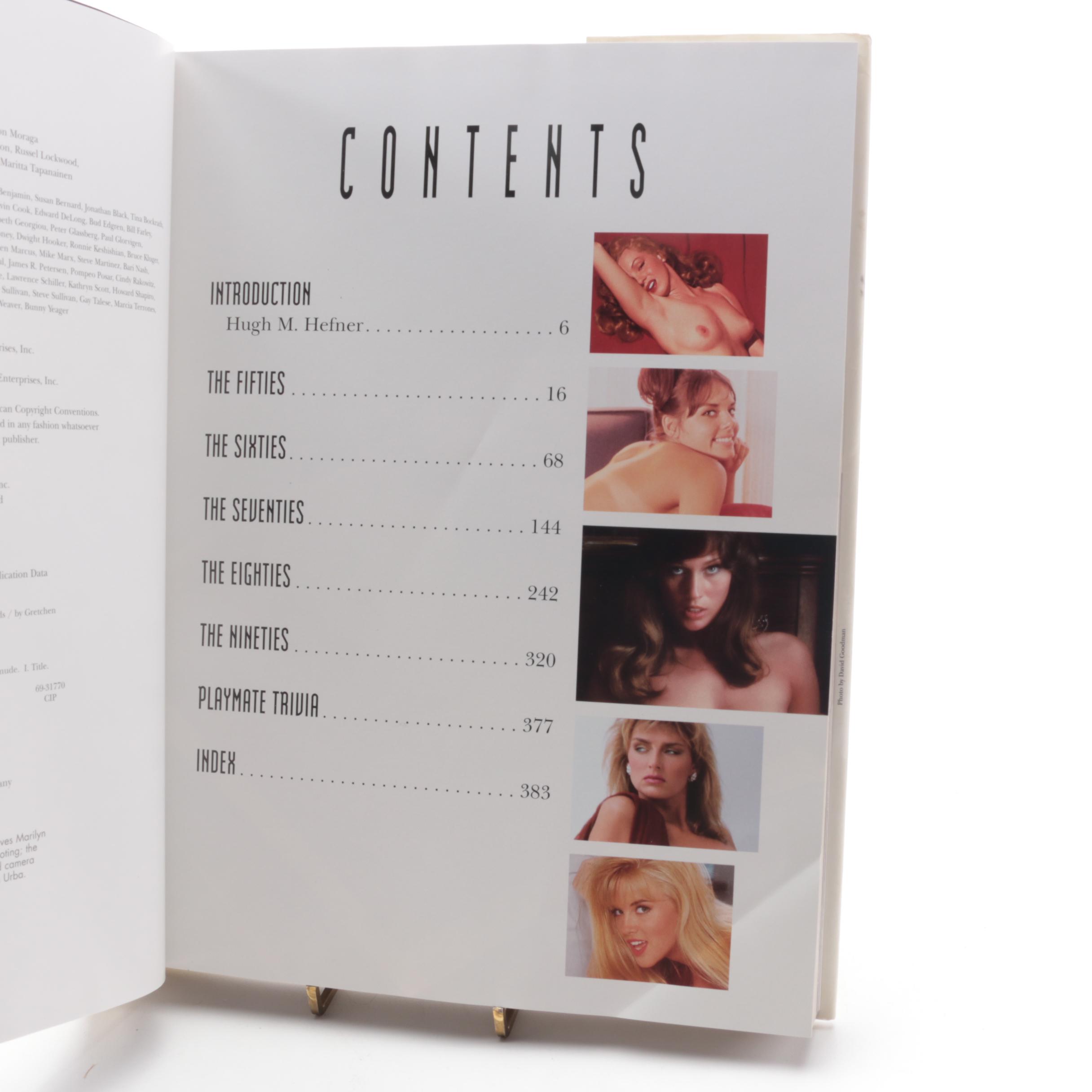 First Edition "The Playmate Book" and More Playboy Photography and History Books