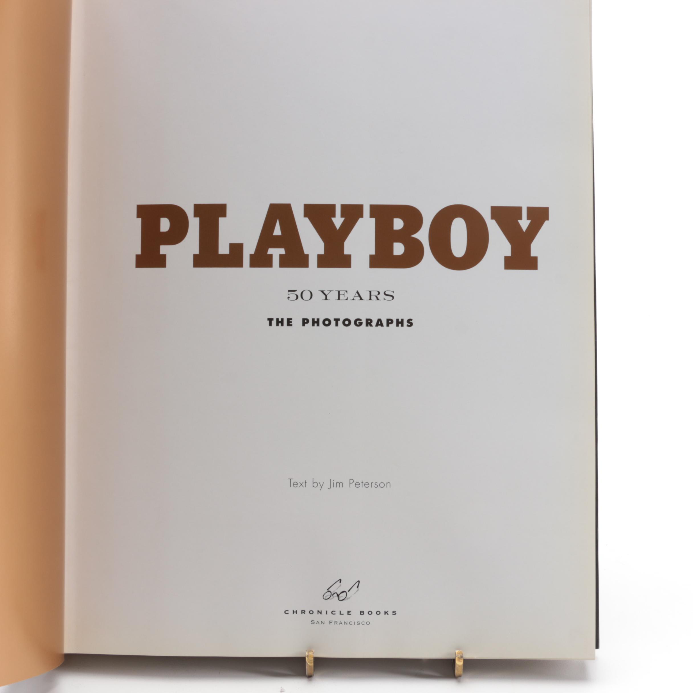 First Edition "The Playmate Book" and More Playboy Photography and History Books