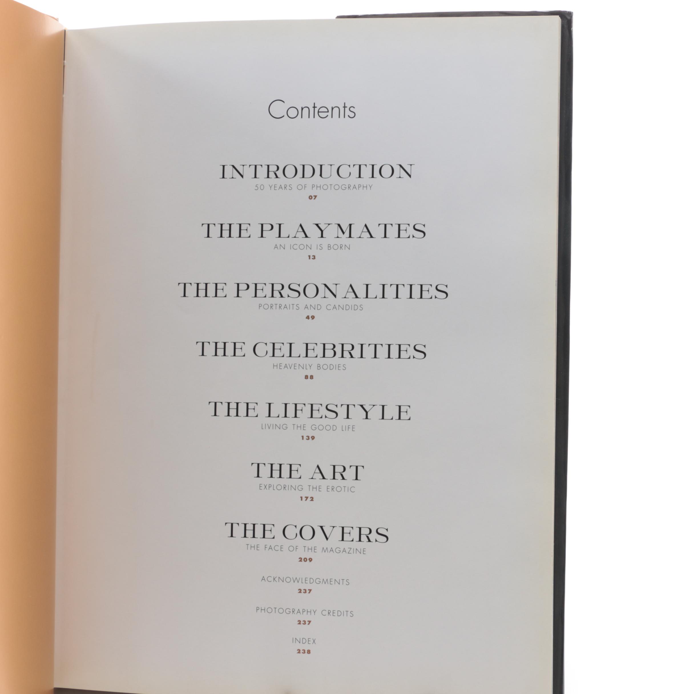 First Edition "The Playmate Book" and More Playboy Photography and History Books