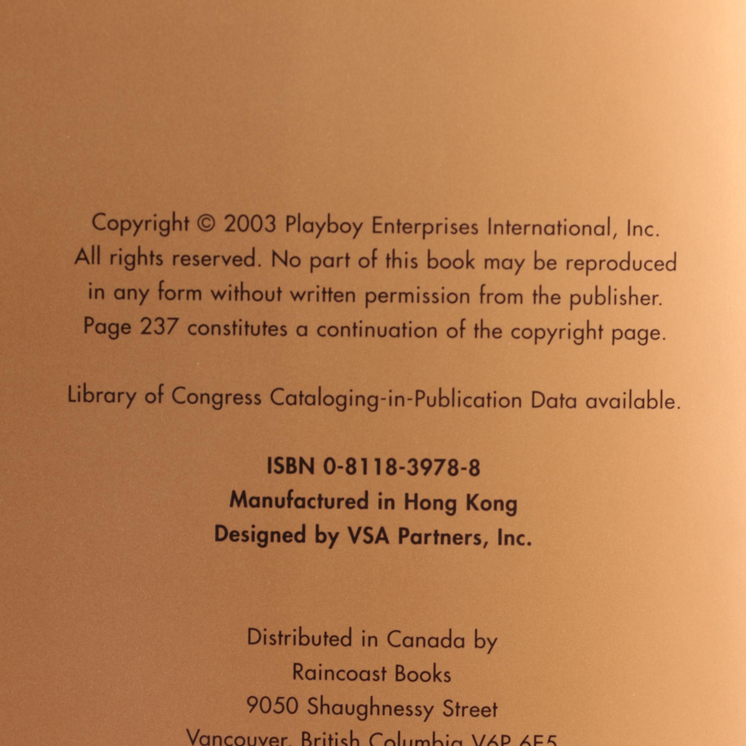 First Edition "The Playmate Book" and More Playboy Photography and History Books