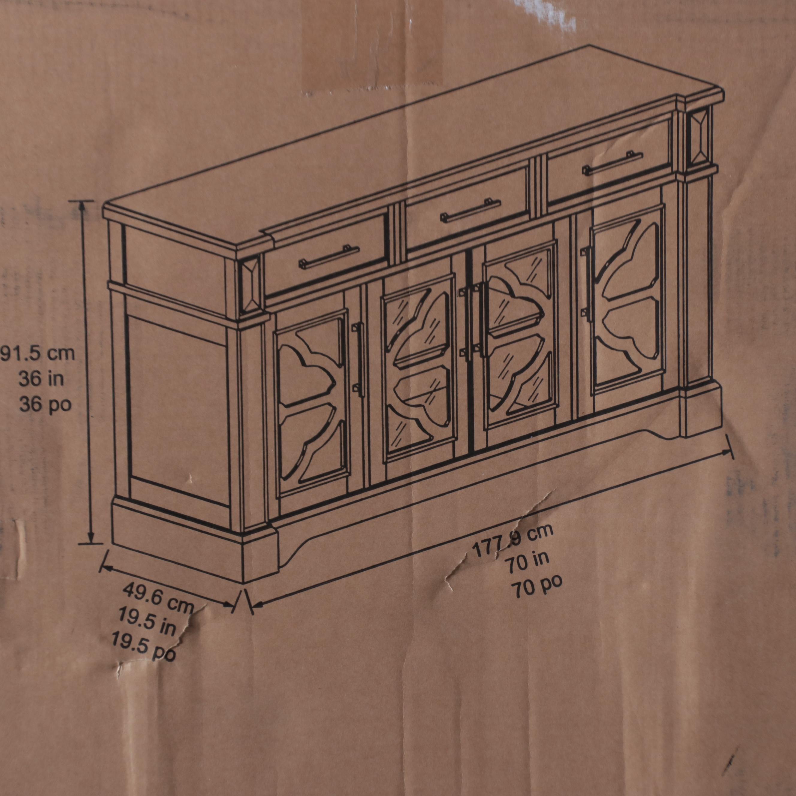 Craft & Main "Tablero" 70-Inch Console Cabinet