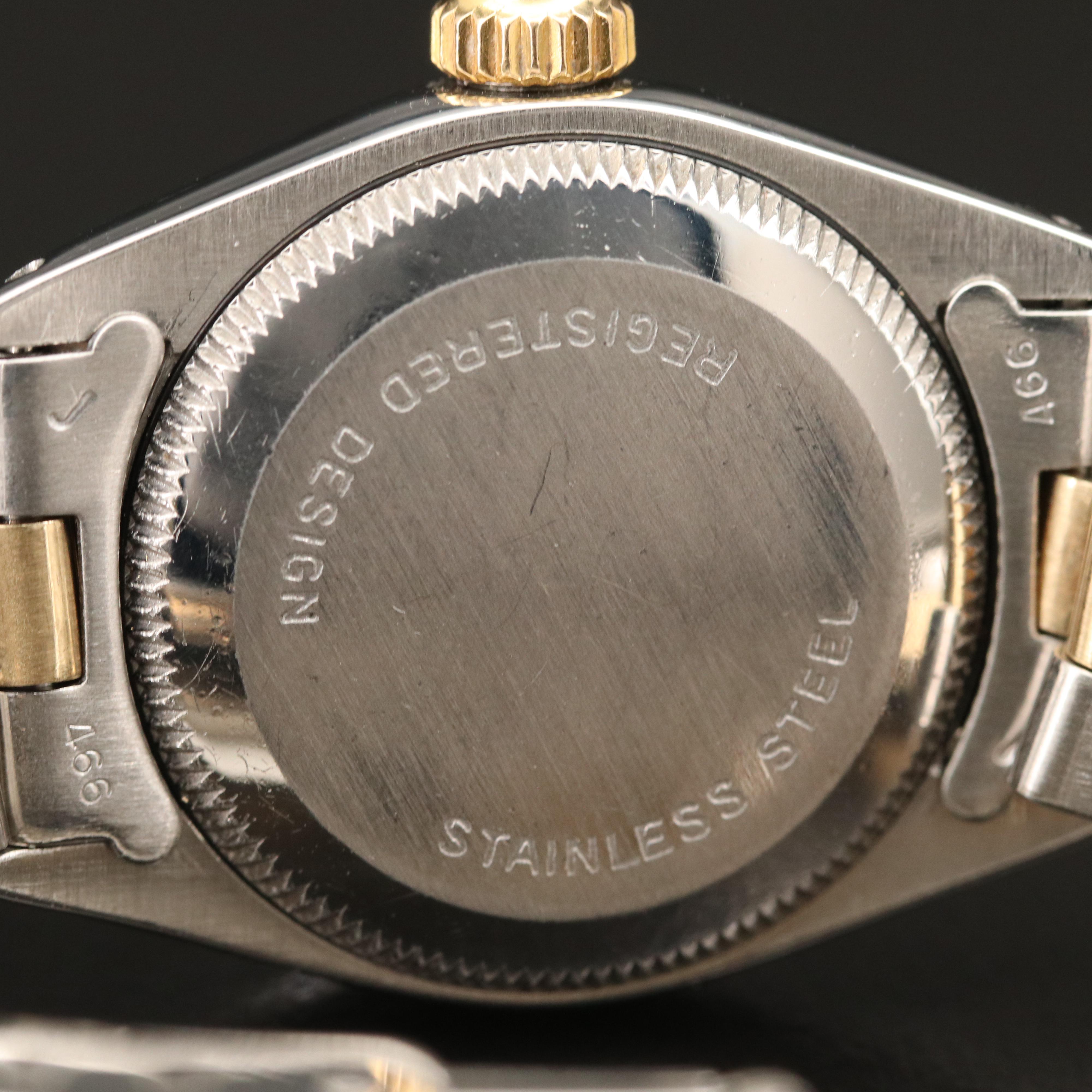 1978 Rolex Oyster Perpetual 14K Gold and Stainless Steel Automatic Watch