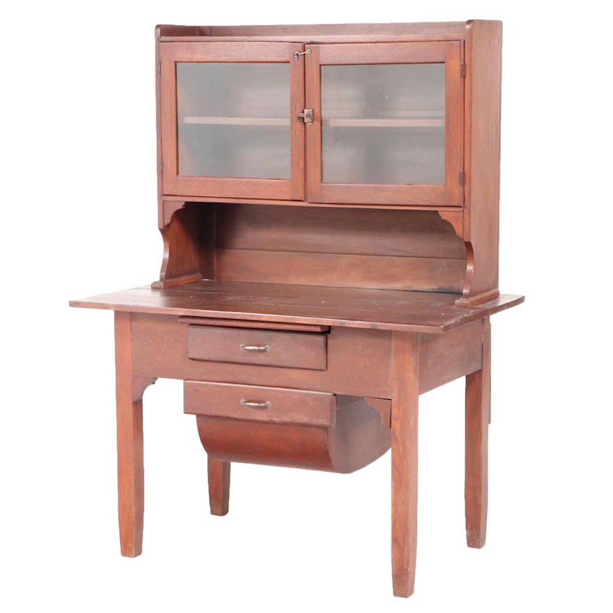 American Primitive "Possum Belly" Kitchen Cabinet, Early 20th Century