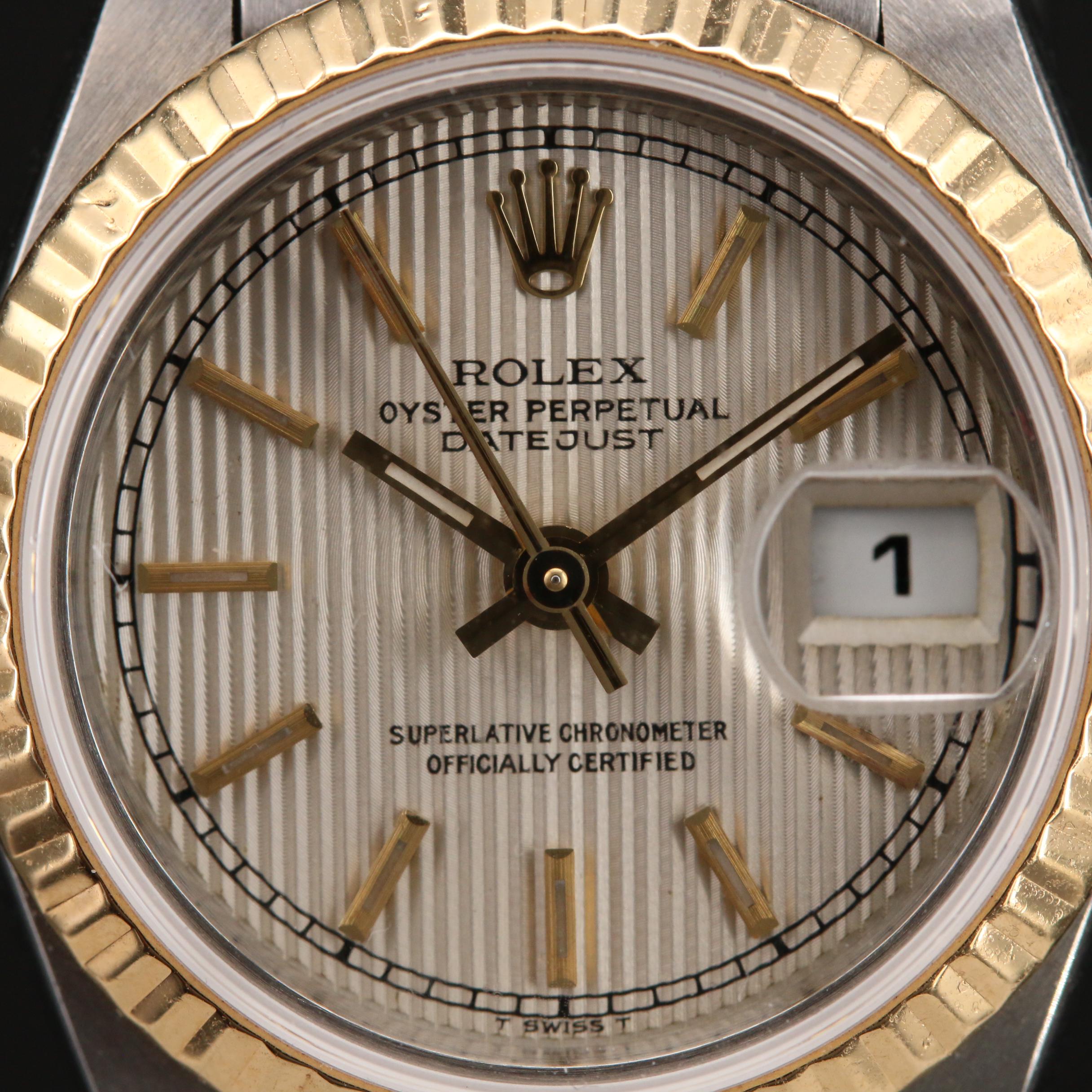 1988 Rolex Datejust 18K and Stainless Steel Watch