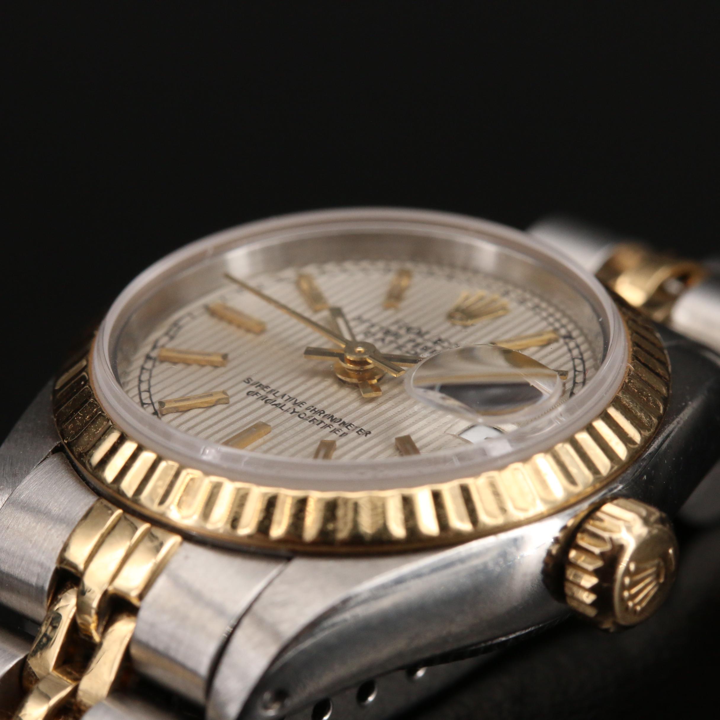 1988 Rolex Datejust 18K and Stainless Steel Watch