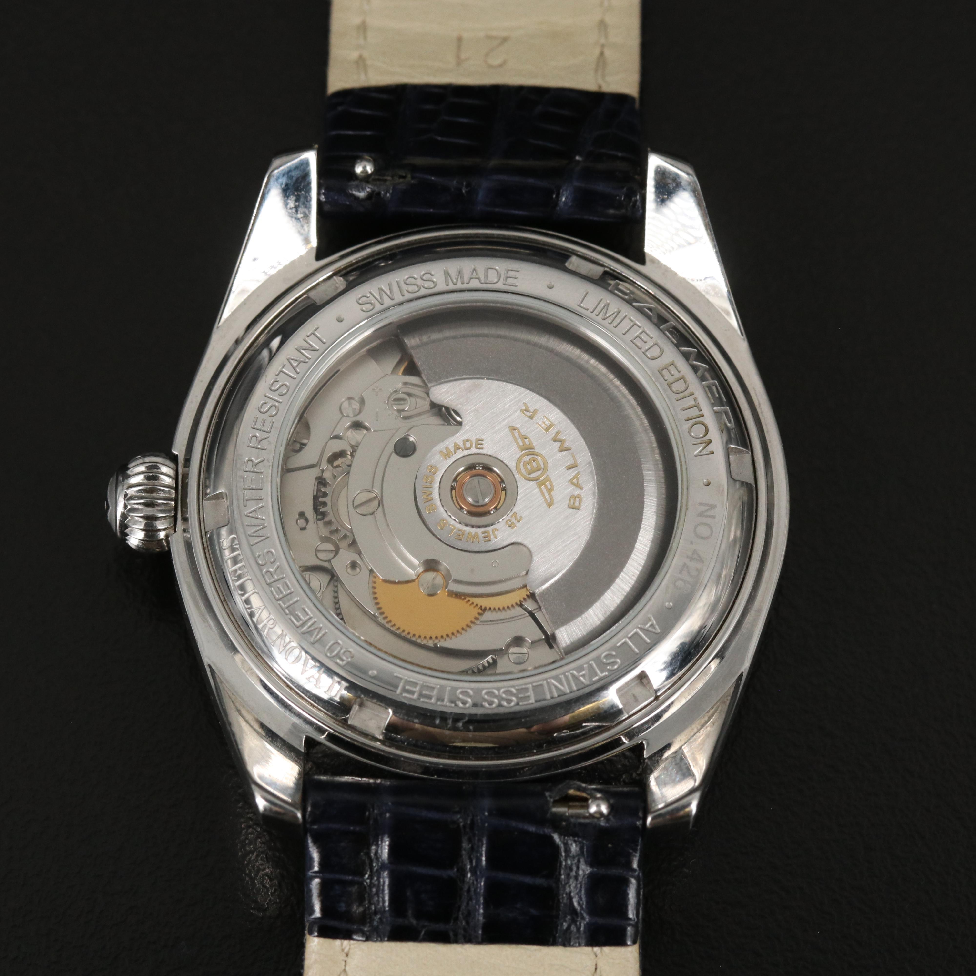 Balmer Stellar Nova II Stainless Steel Automatic Watch