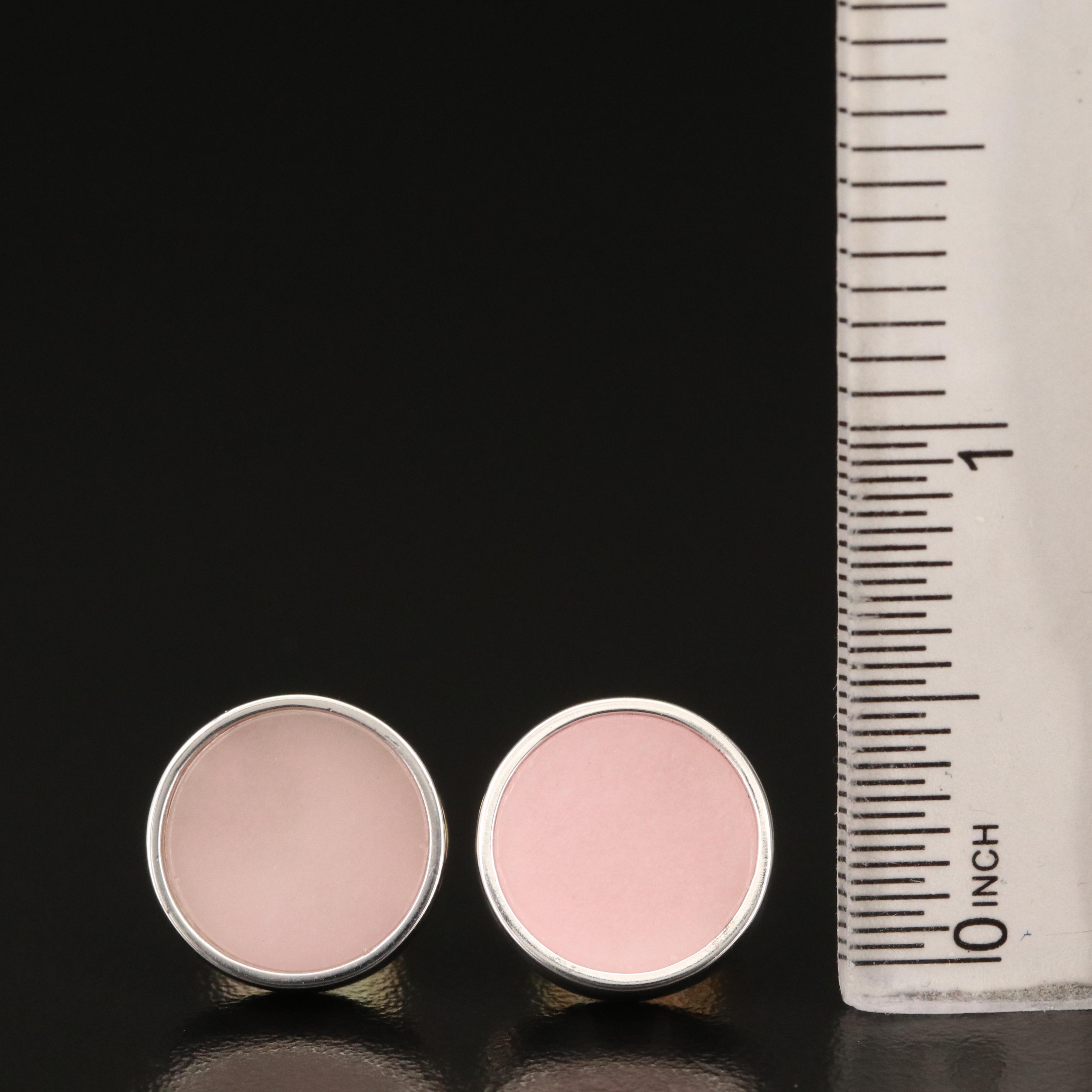 Sterling Silver Earrings Including Rose Quartz, Black Onyx and Turquoise