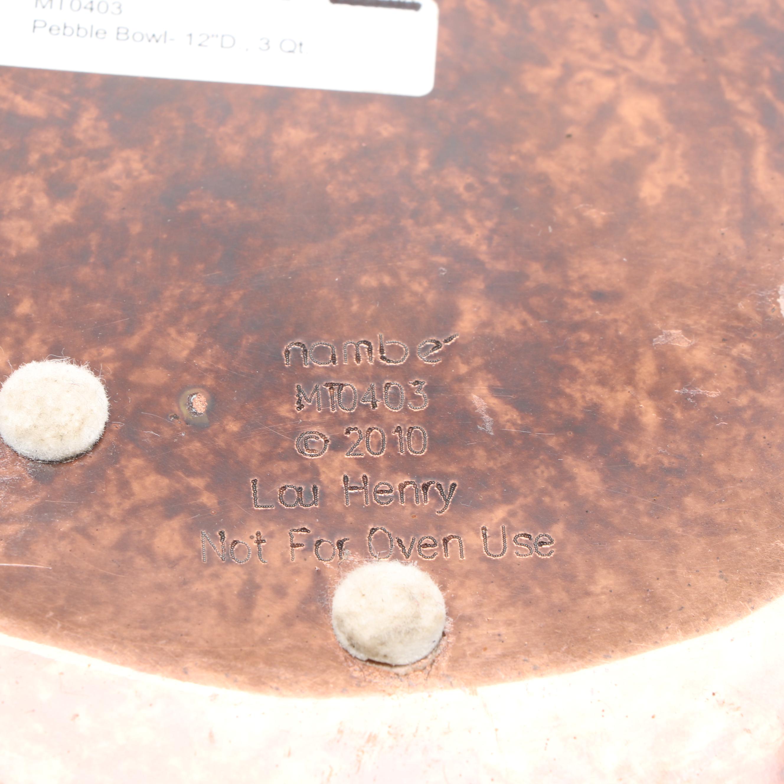 Lou Henry for Nambé "Pebble" Aluminum Bowl, 2010