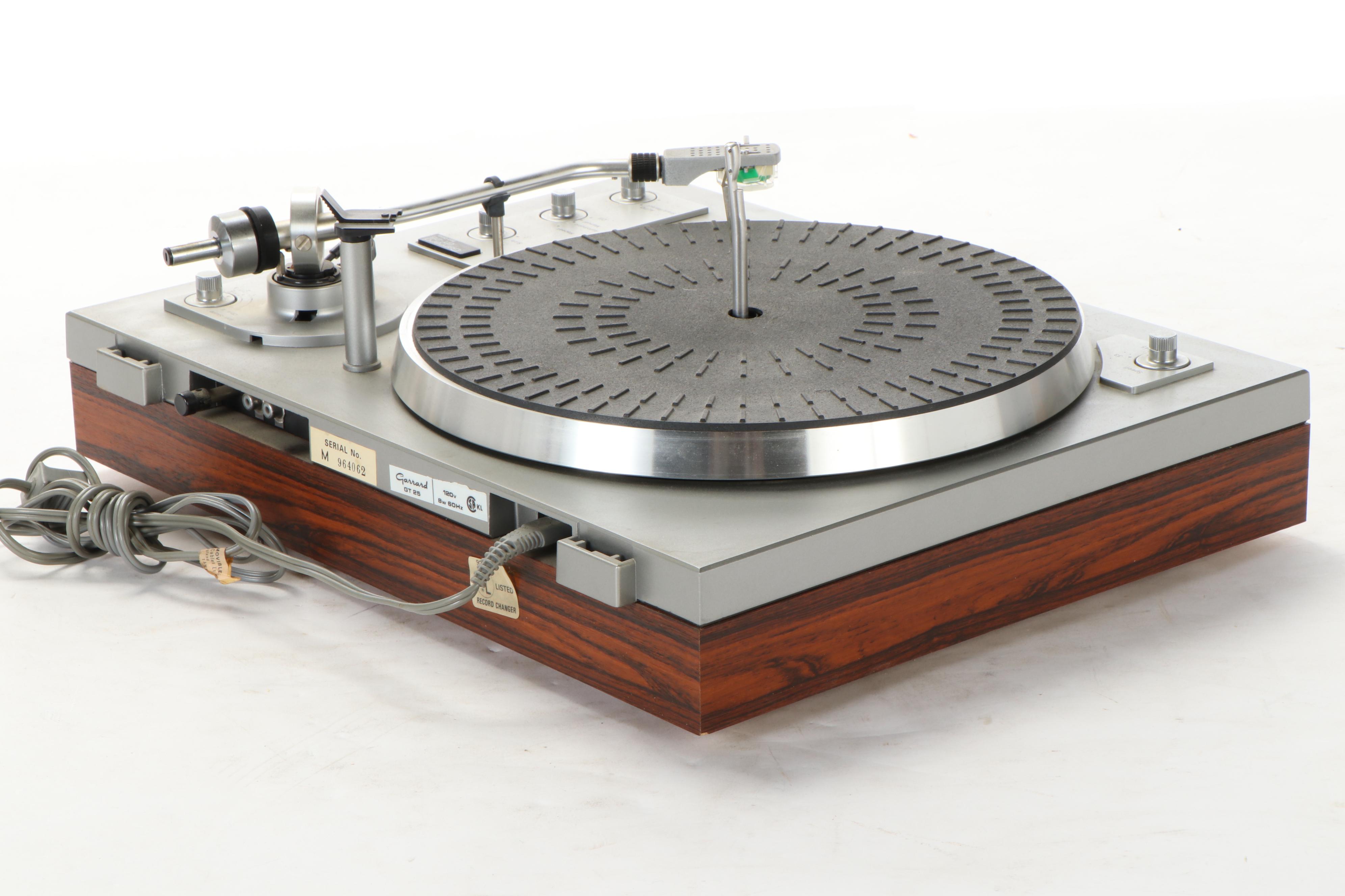 Garrard GT-25 Belt Drive Turntable