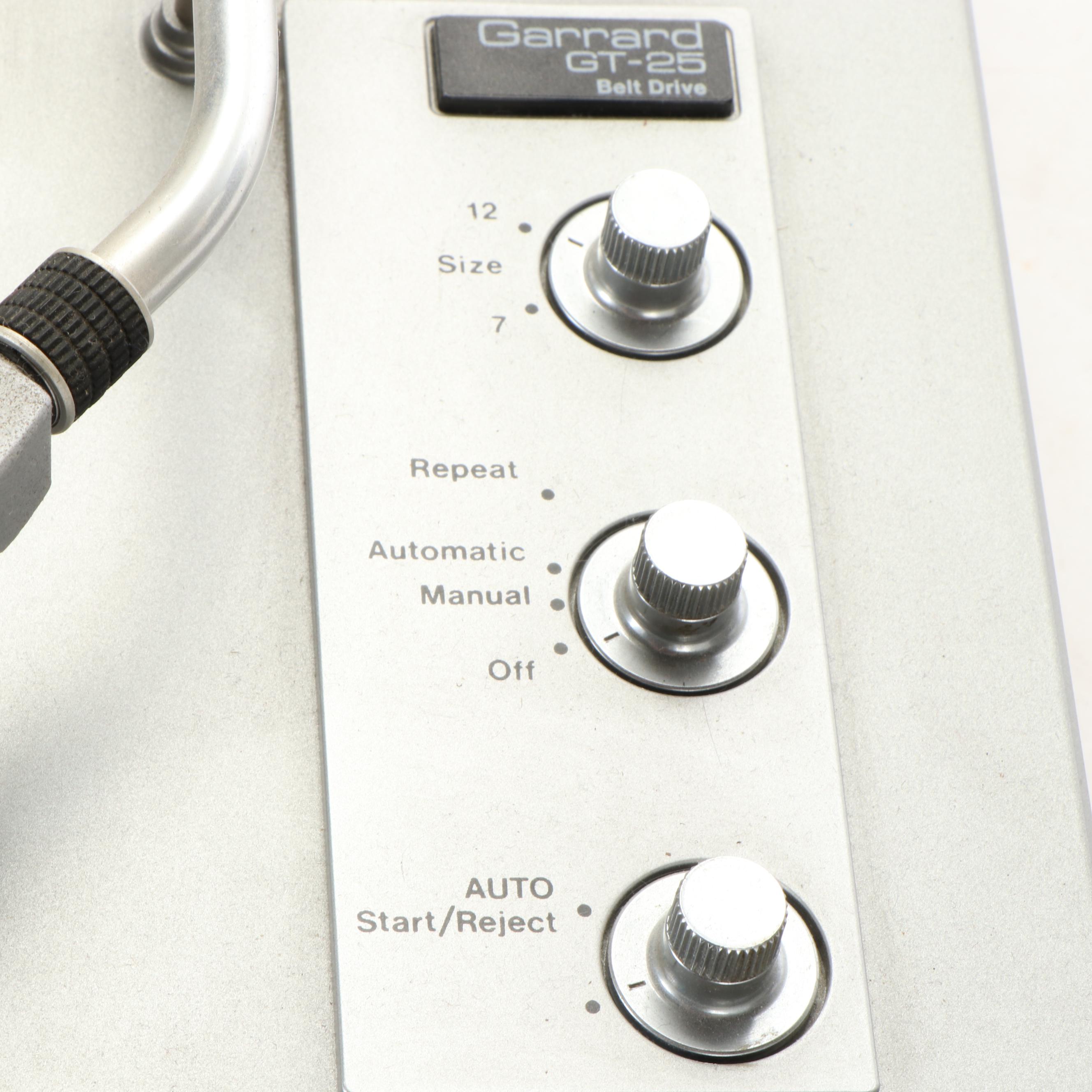 Garrard GT-25 Belt Drive Turntable