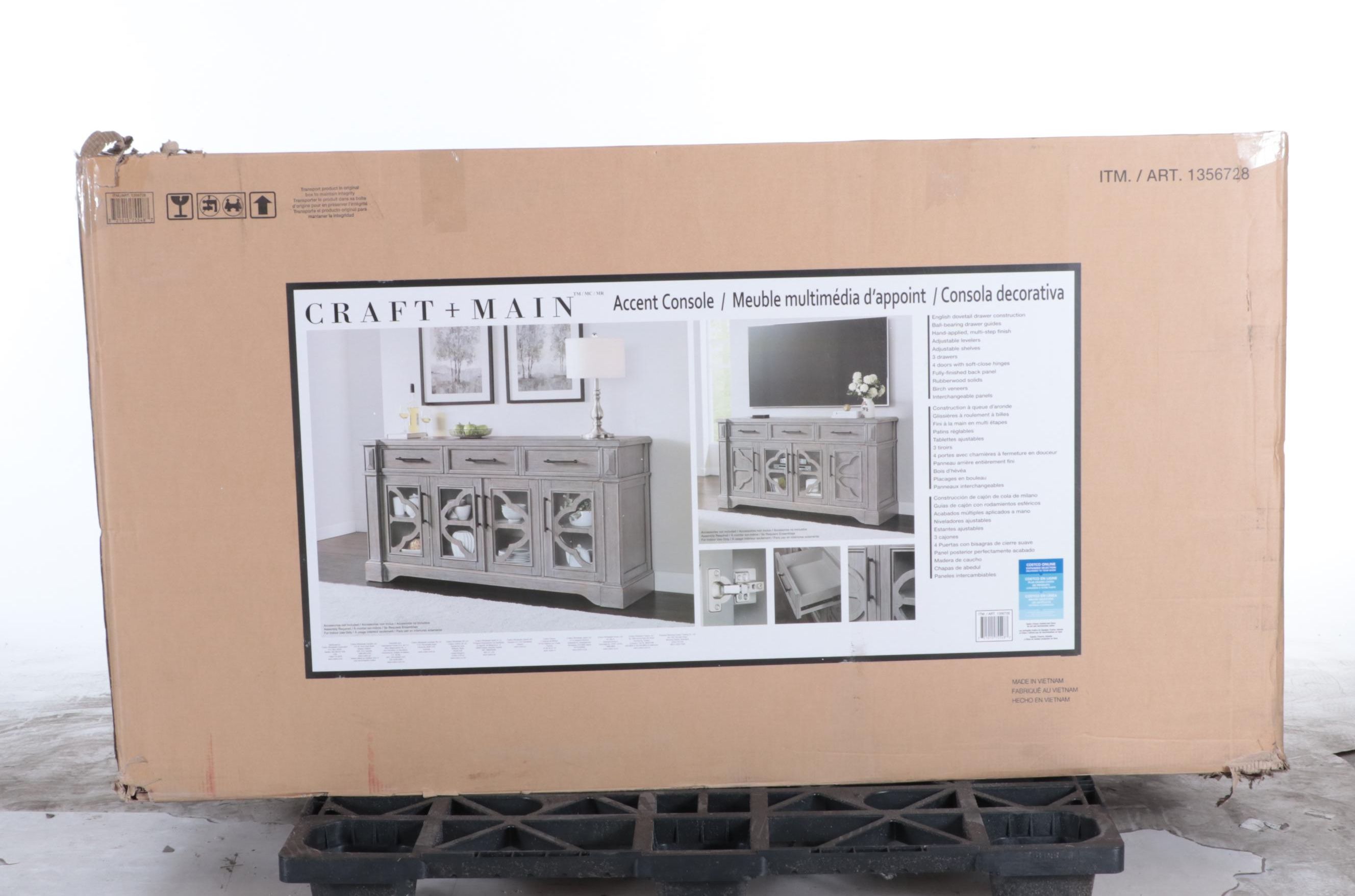 Craft & Main "Tablero" 70-Inch Console Cabinet