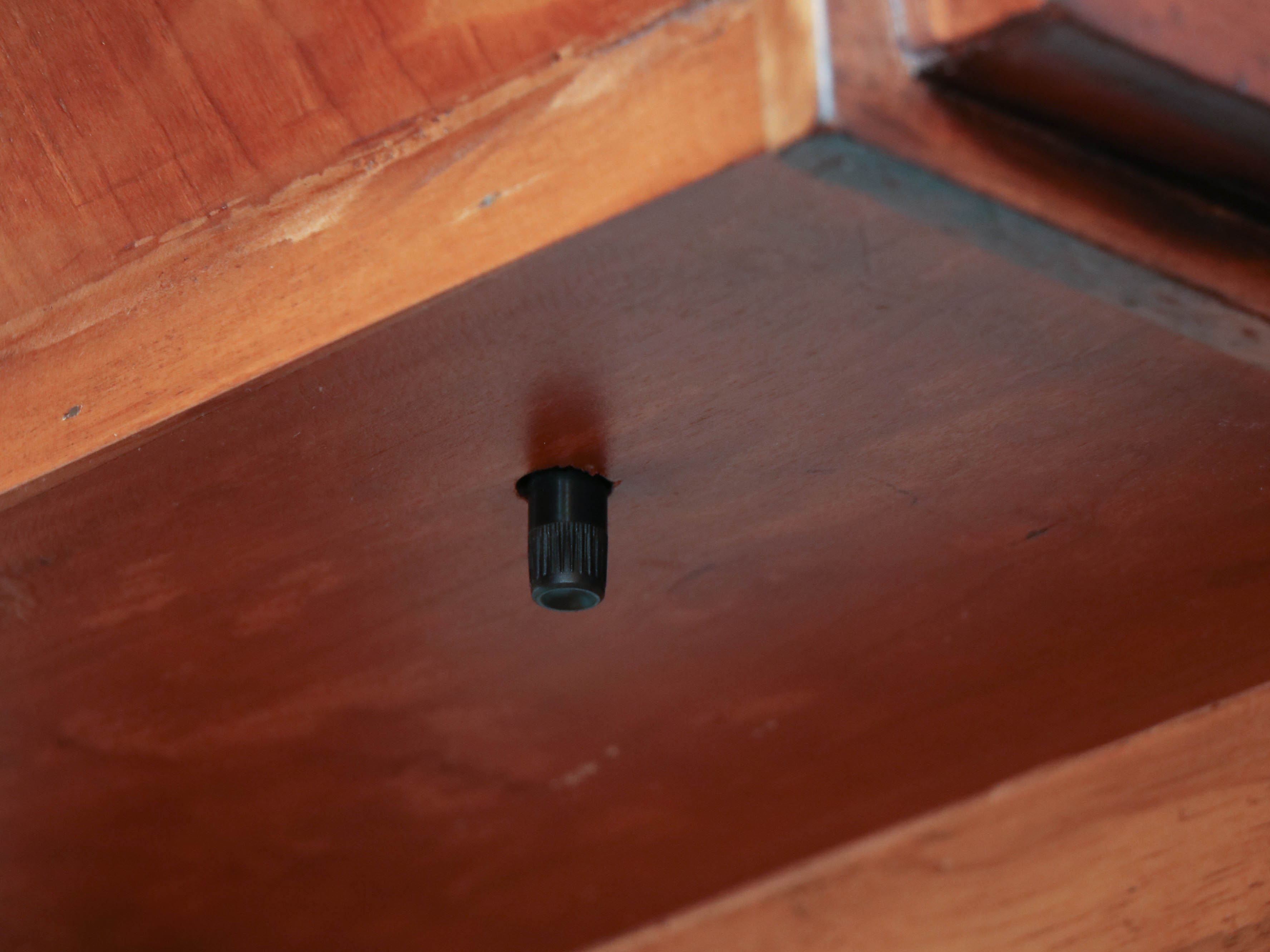 Ferguson Copeland "Venetian" Carved Cherry Mirrored Display Cabinet