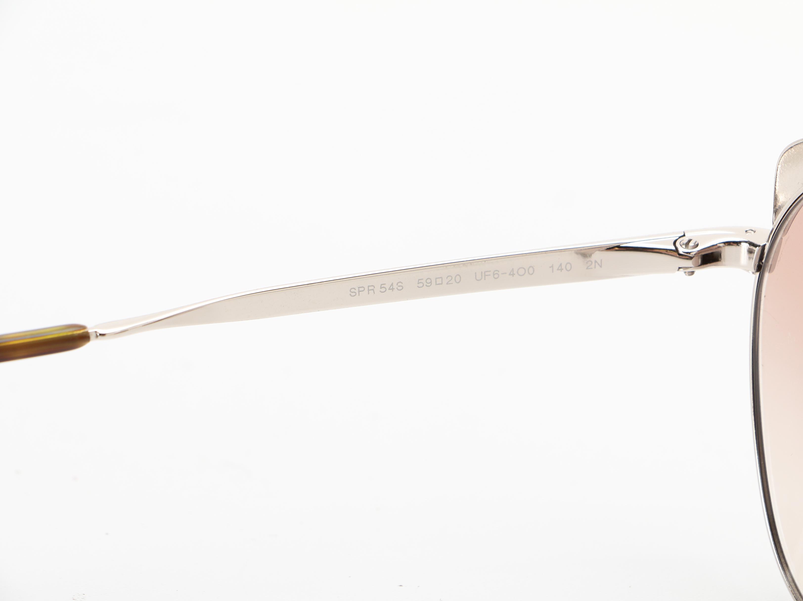 Prada SPR 54S Round Butterfly Frame in Burgundy and Tortoise Acetate Accents