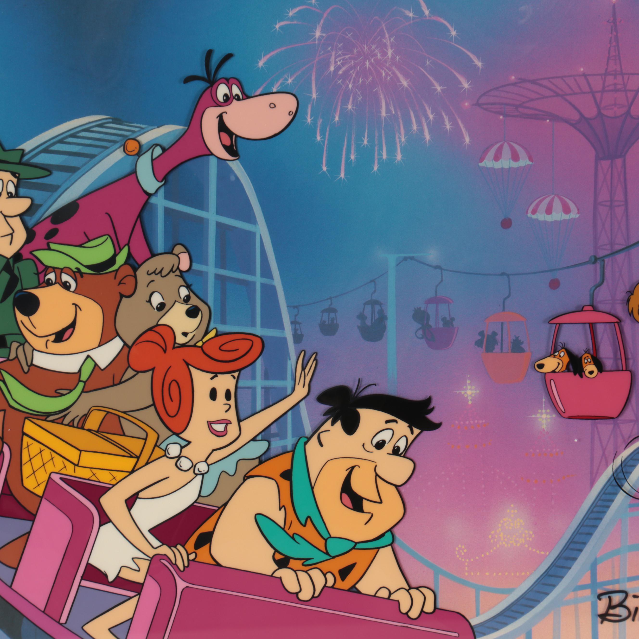 Hanna-Barbera Animation Cel "Theme Park"