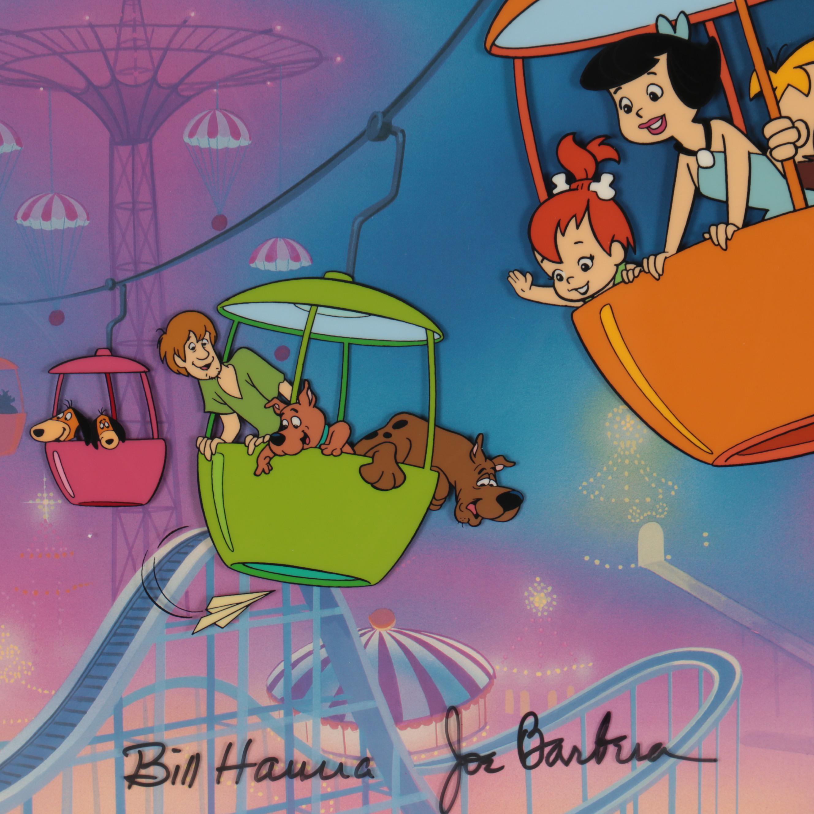 Hanna-Barbera Animation Cel "Theme Park"