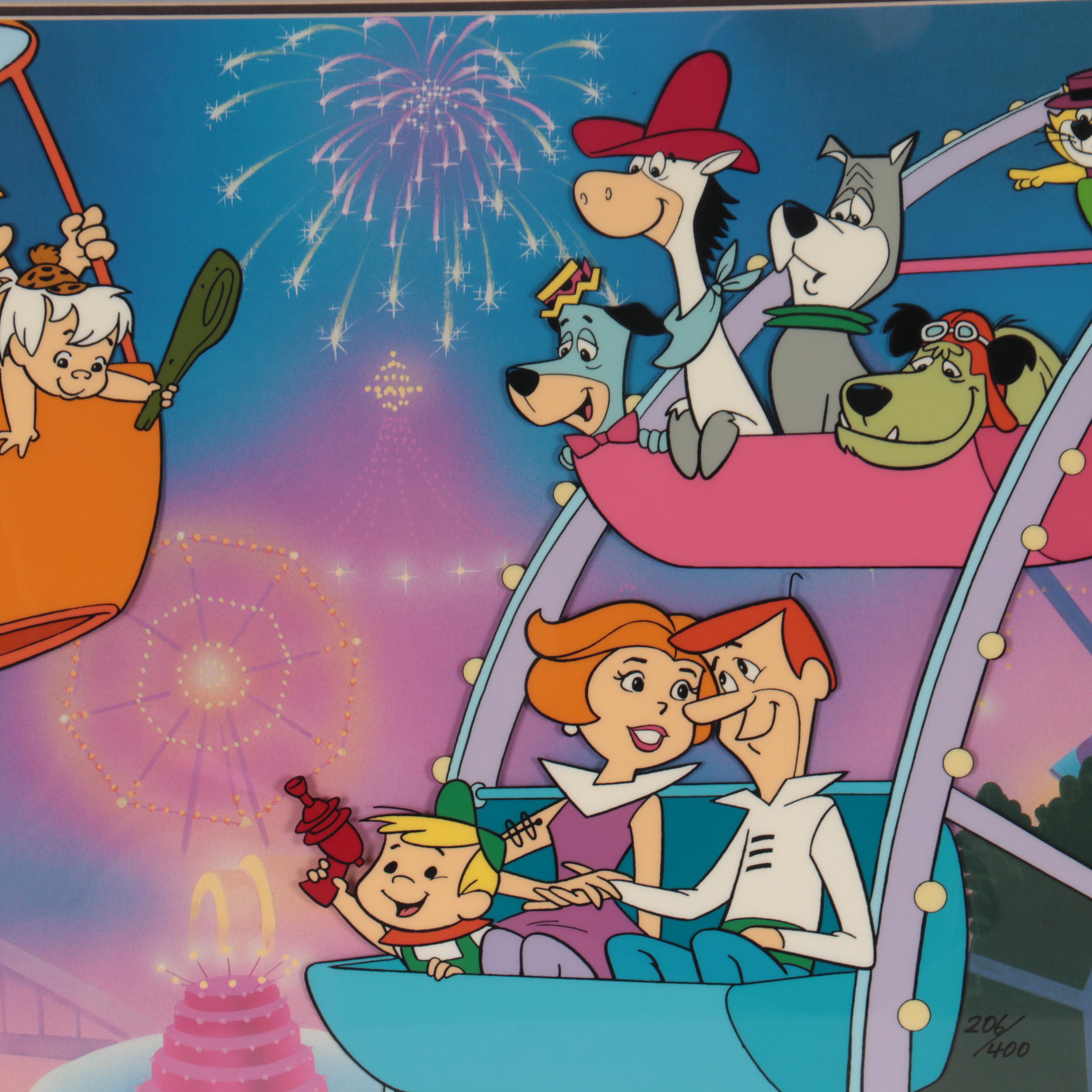Hanna-Barbera Animation Cel "Theme Park"