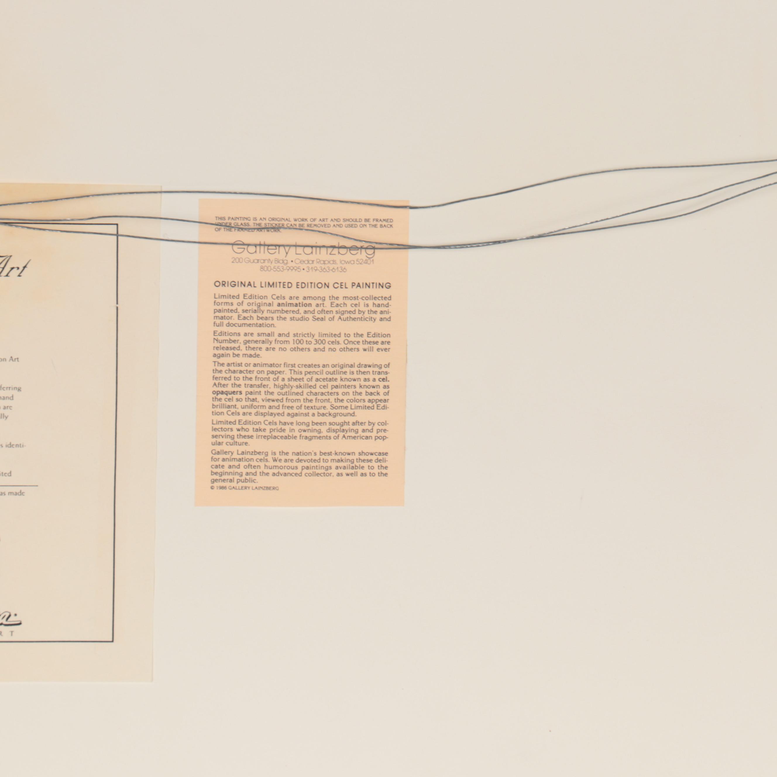 Hanna-Barbera Animation Cel "Theme Park"