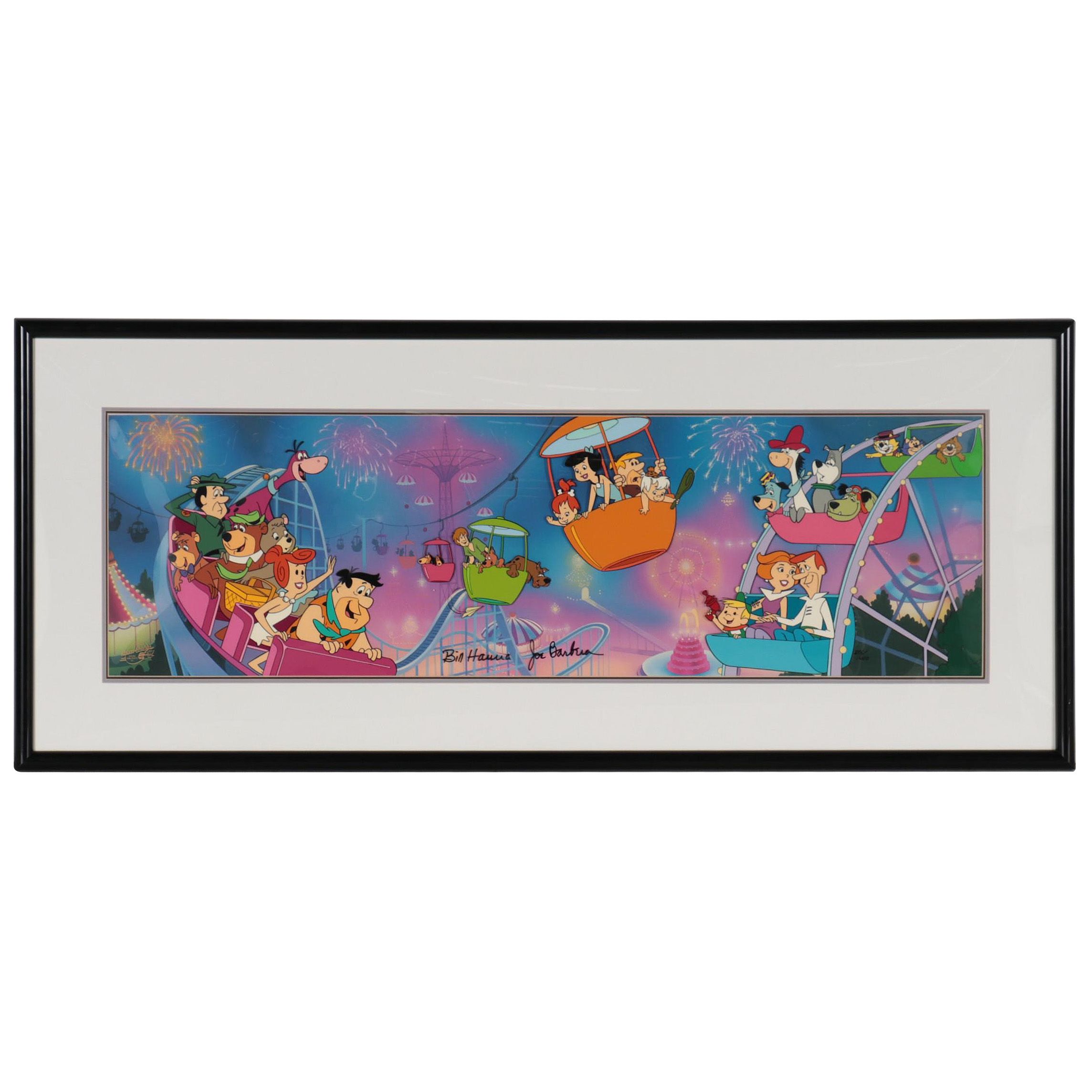 Hanna-Barbera Animation Cel "Theme Park"