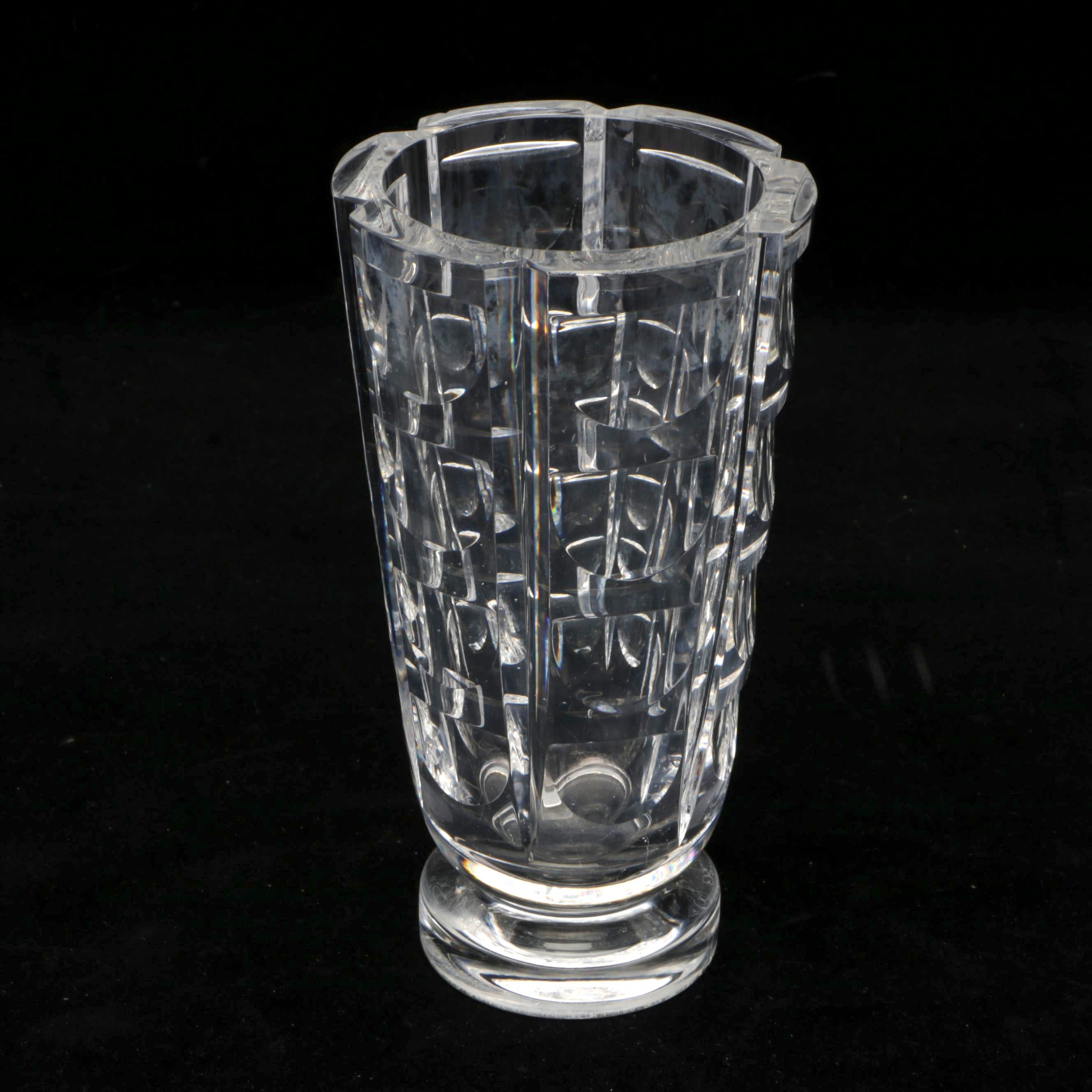 Orrefors Crystal Vase