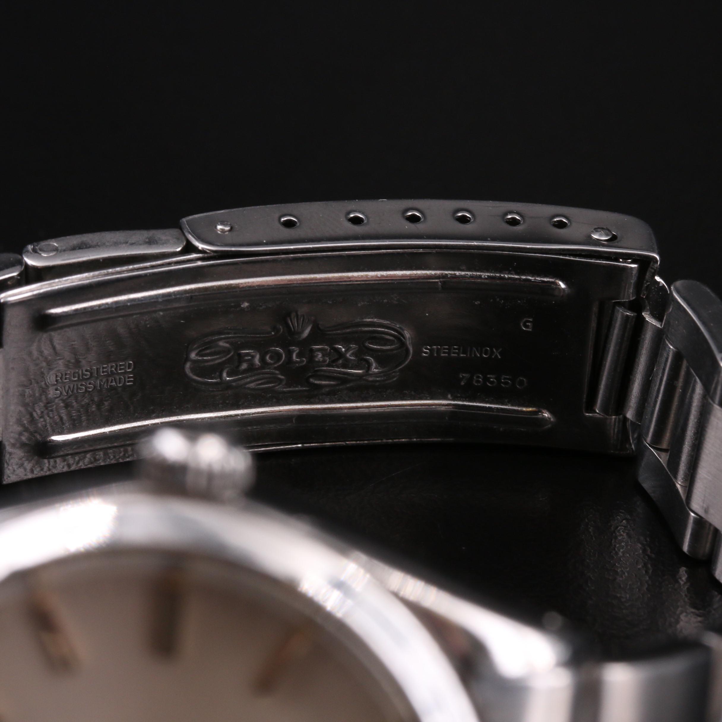 1977 Rolex Air-King Stainless Steel Automatic Watch