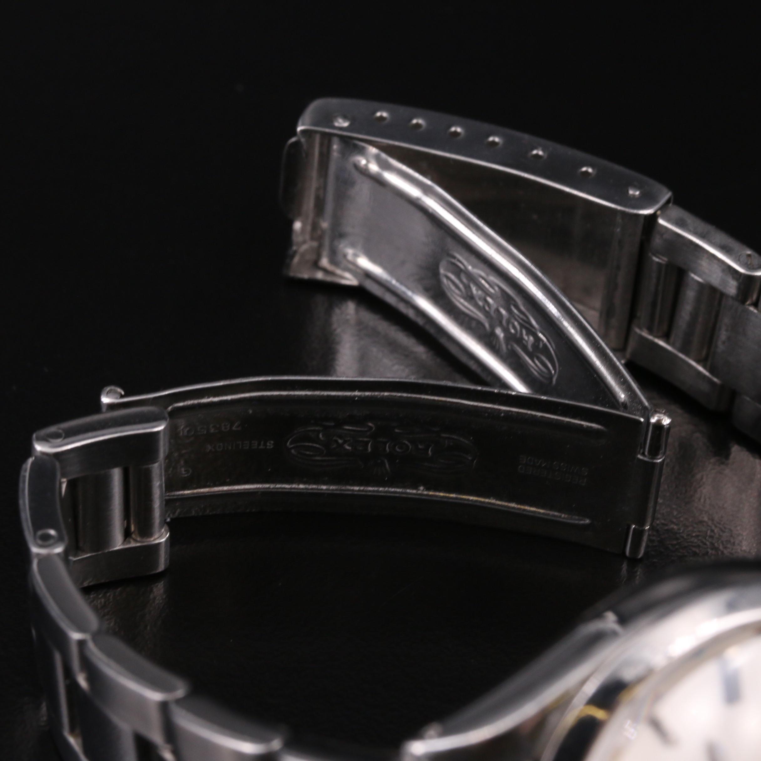 1977 Rolex Air-King Stainless Steel Automatic Watch