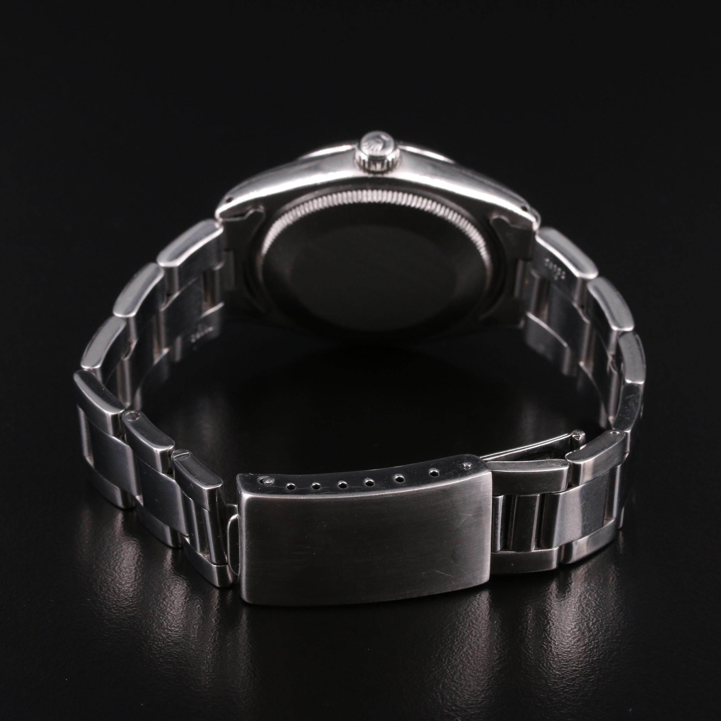 1977 Rolex Air-King Stainless Steel Automatic Watch