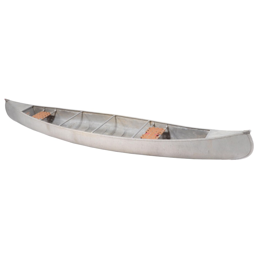 Sears Roebuck 61047 Aluminium Canoe, 1973