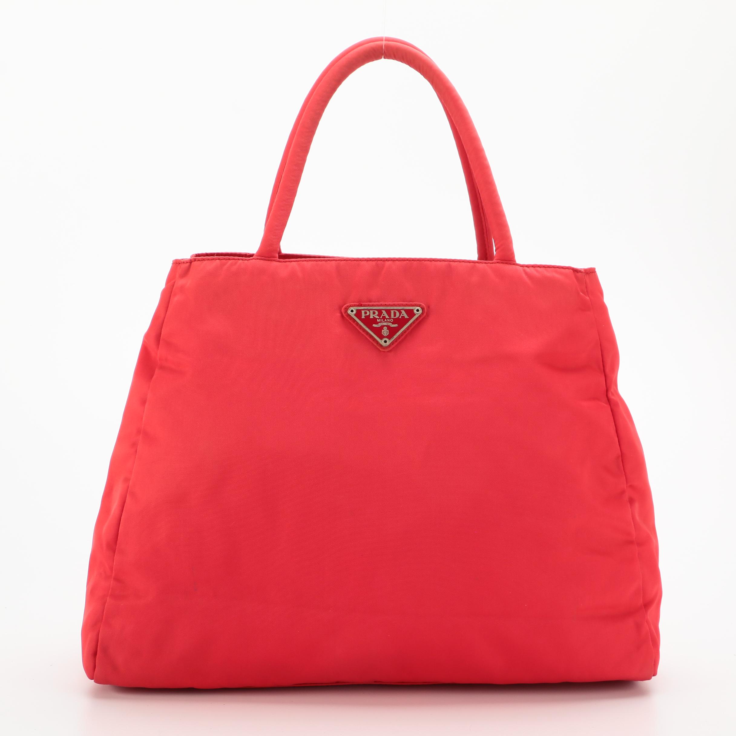 Prada Tessuto Nylon Top Handle Bag